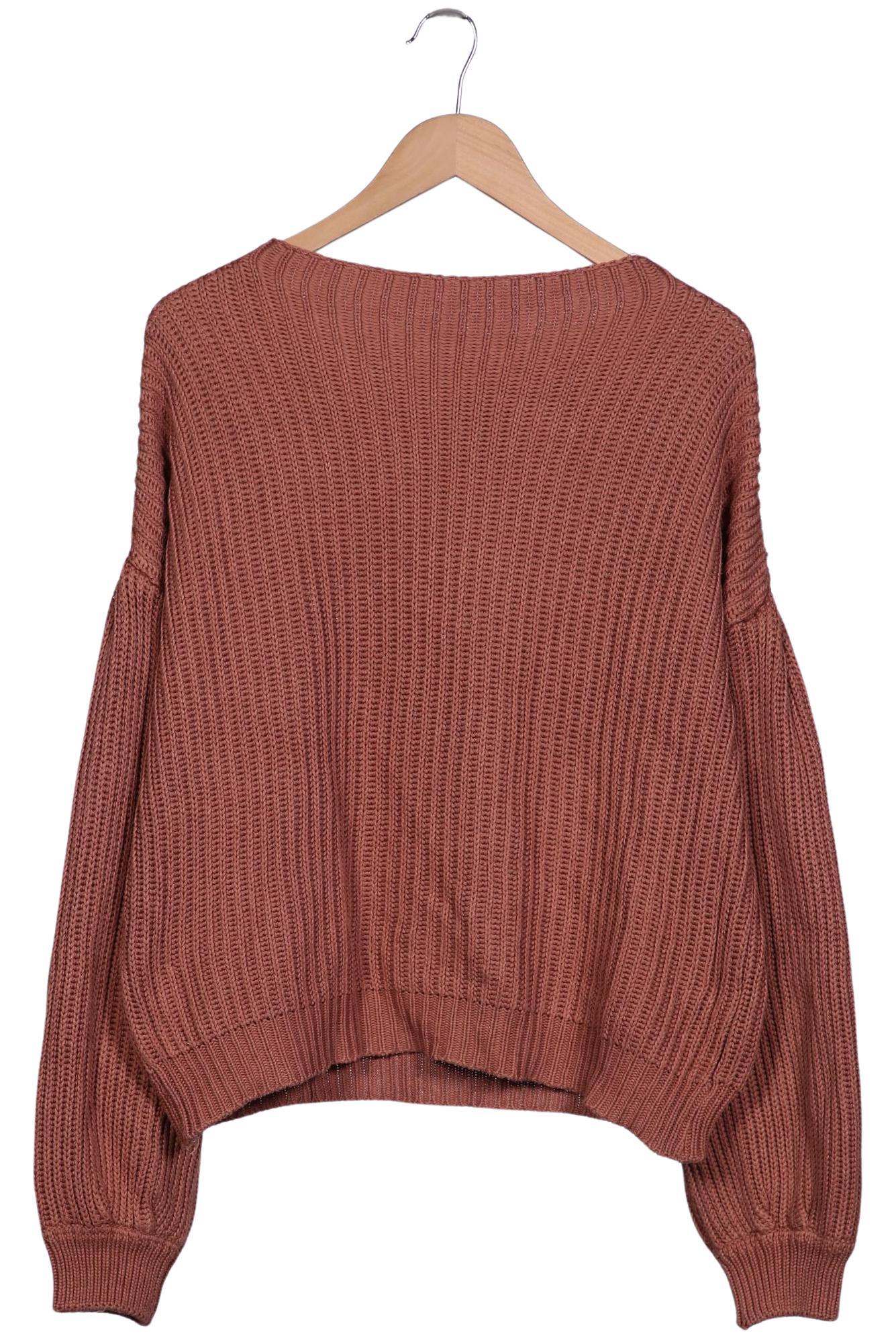 

Na-Kd Damen Pullover, braun, Gr. 36