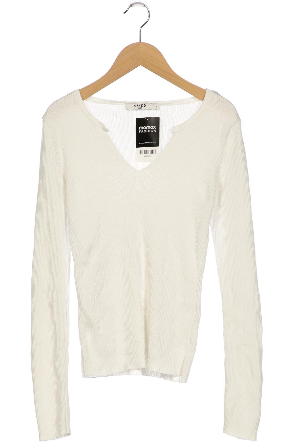 

Na-Kd Damen Pullover, weiß, Gr. 36