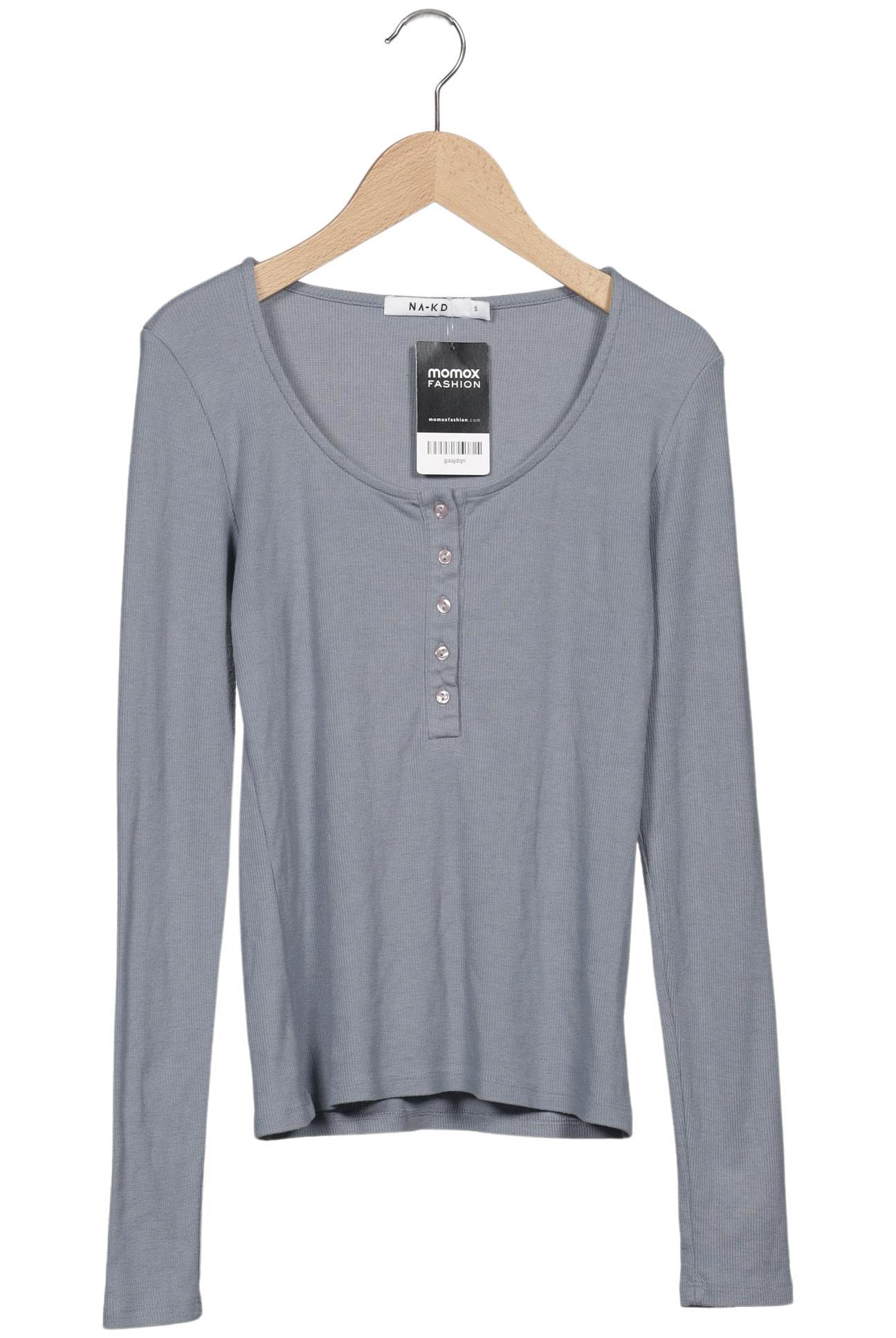 

Na-Kd Damen Langarmshirt, grau, Gr. 36
