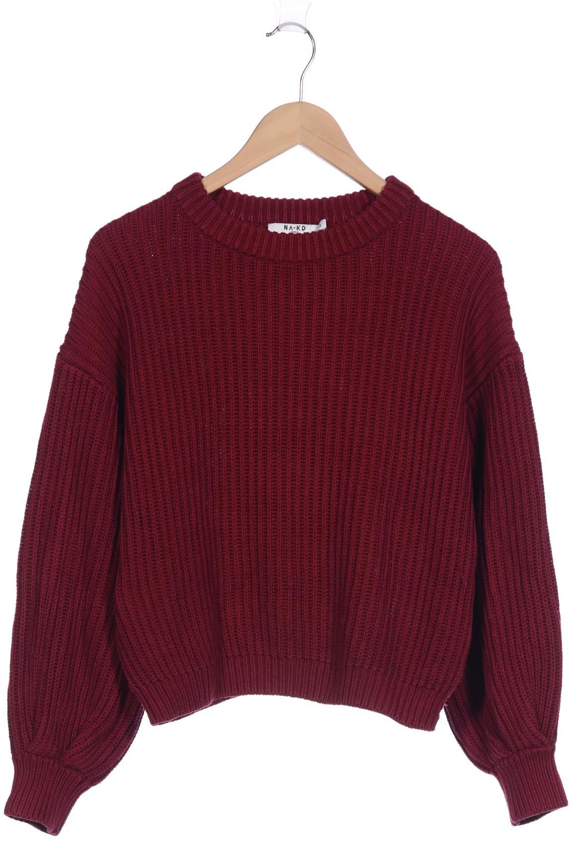 

Na-Kd Damen Pullover, bordeaux, Gr. 36