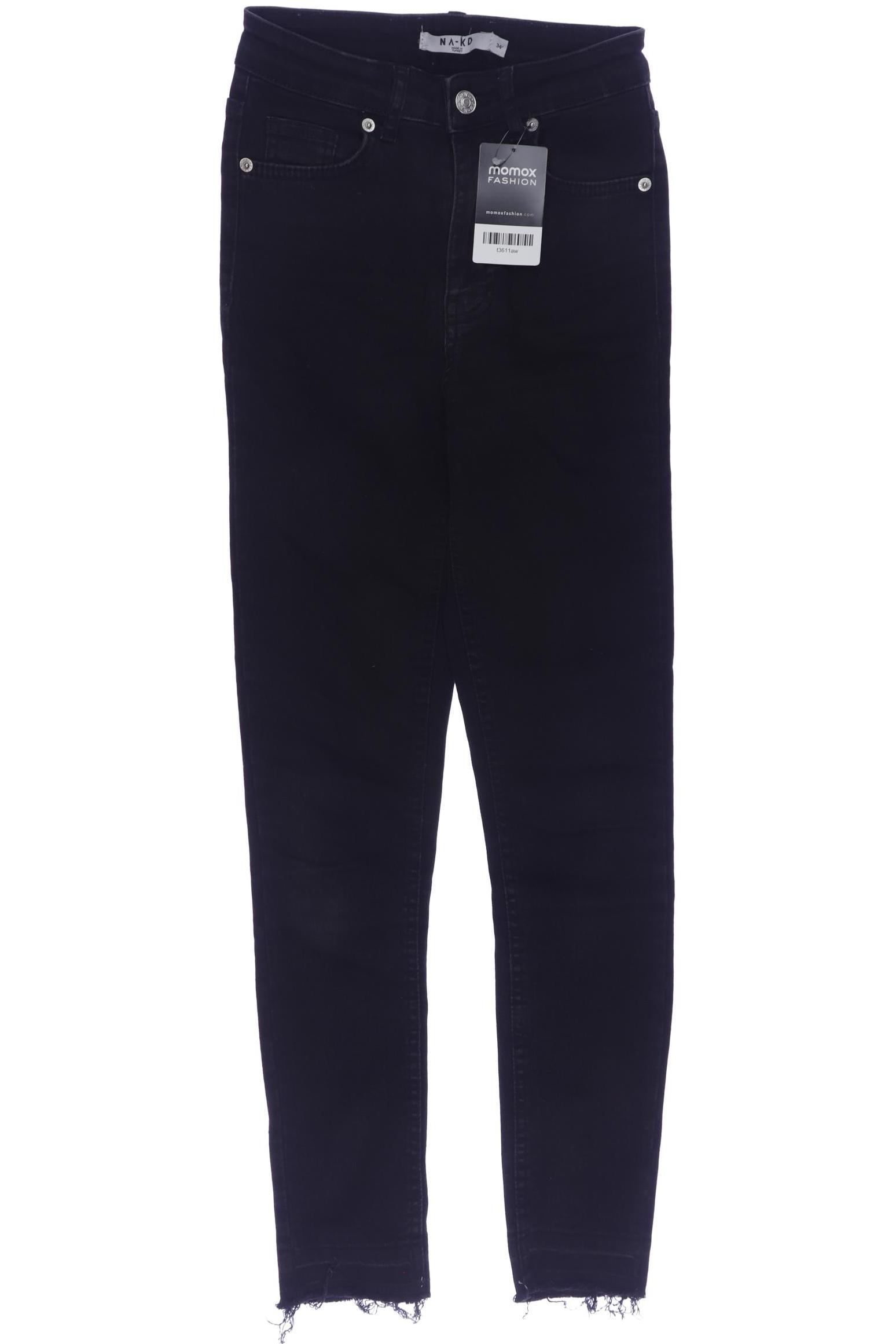 

Na-Kd Damen Jeans, schwarz, Gr. 34