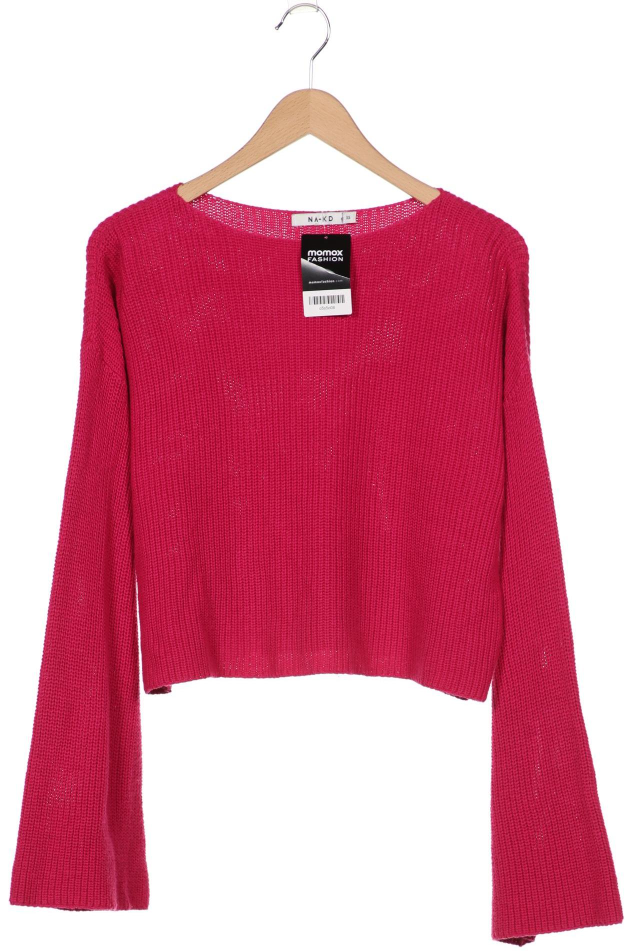 

Na-Kd Damen Pullover, pink, Gr. 34
