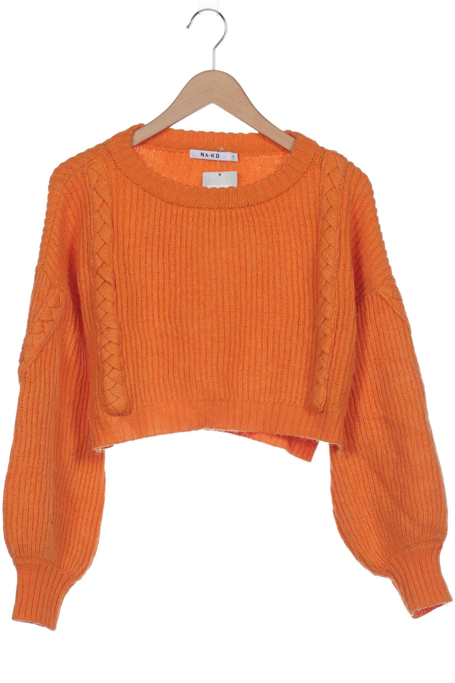 

NA-KD Damen Pullover, orange