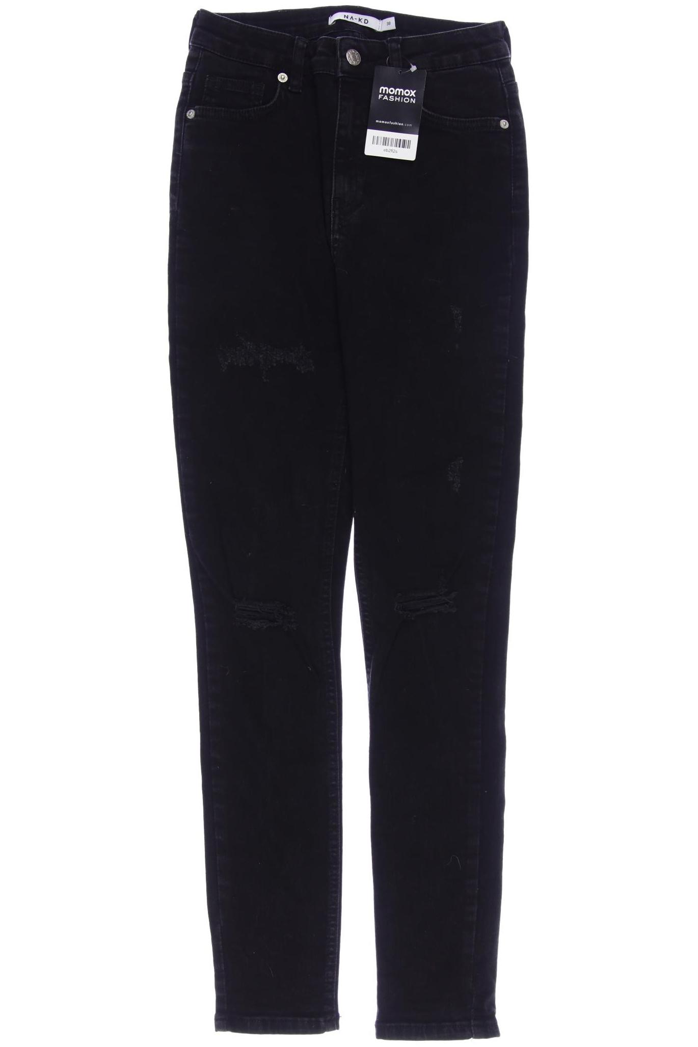 

Na-Kd Damen Jeans, schwarz, Gr. 38