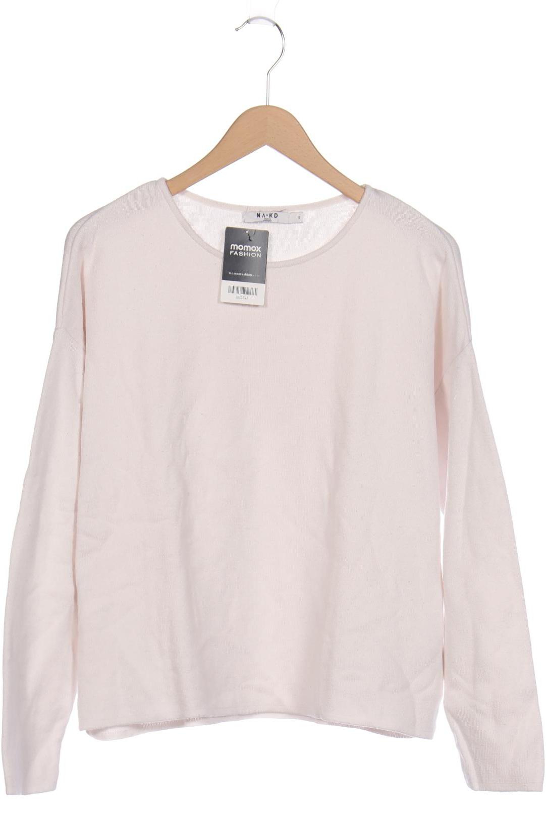 

NA-KD Damen Pullover, weiß