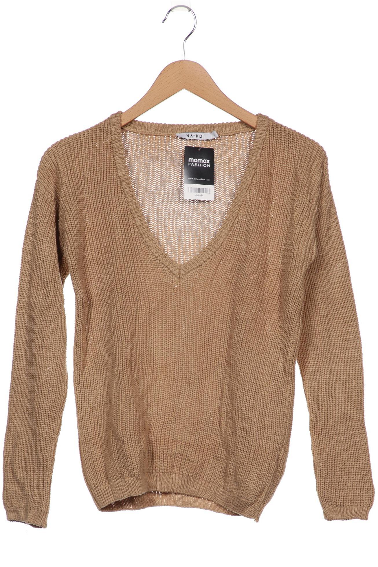 

NA-KD Damen Pullover, beige