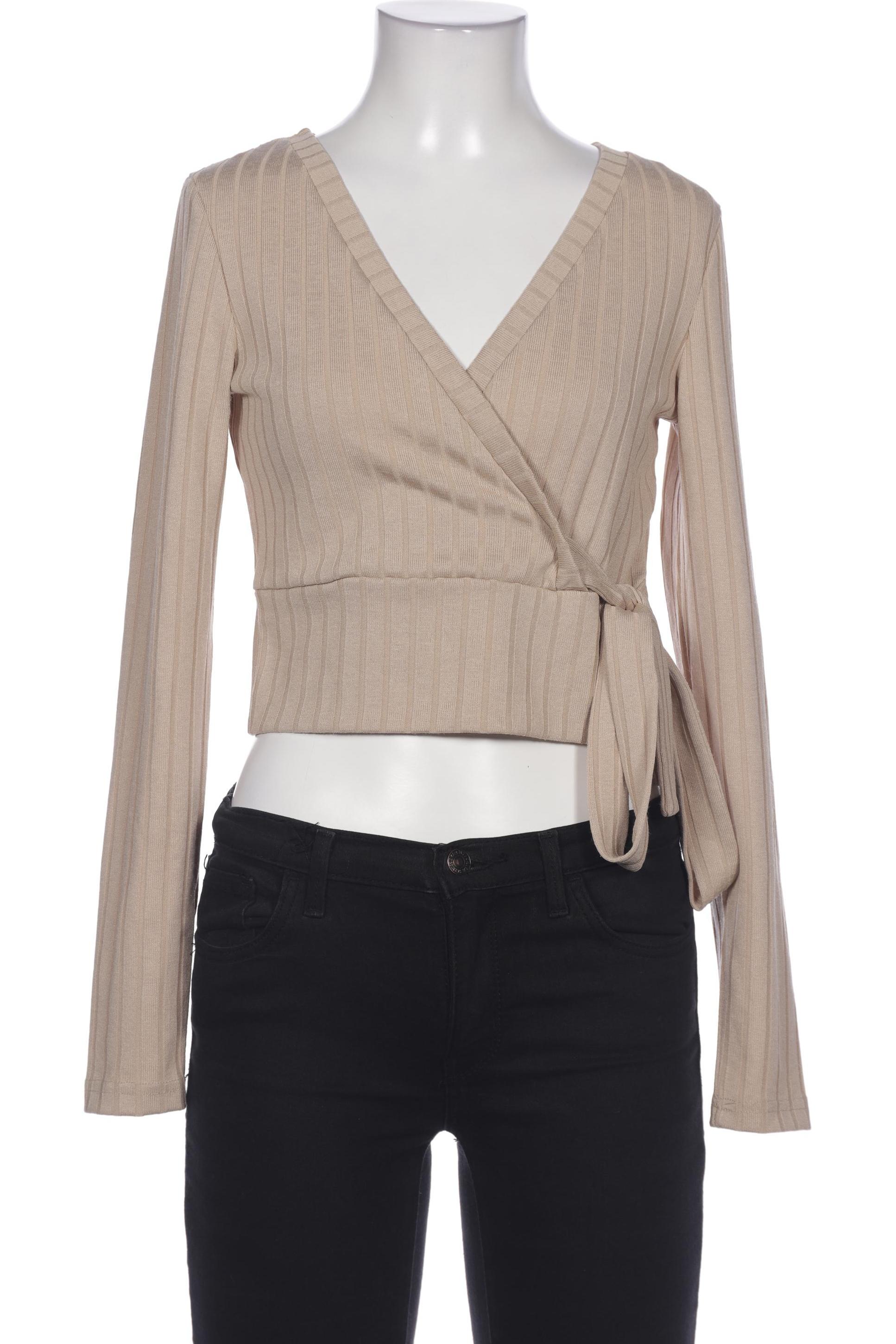 

Na-Kd Damen Langarmshirt, beige, Gr. 36