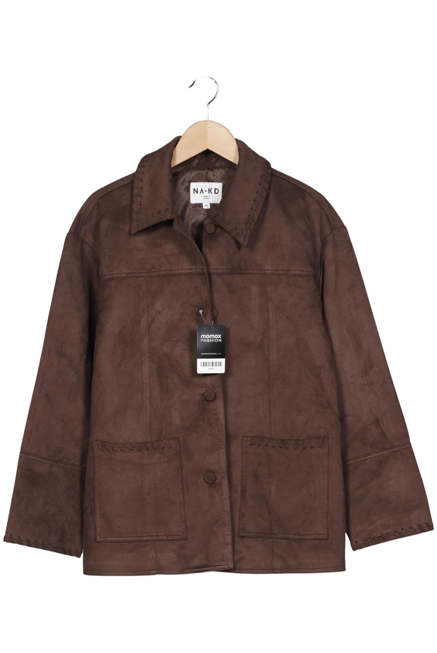

Na-Kd Damen Jacke, braun, Gr. 34