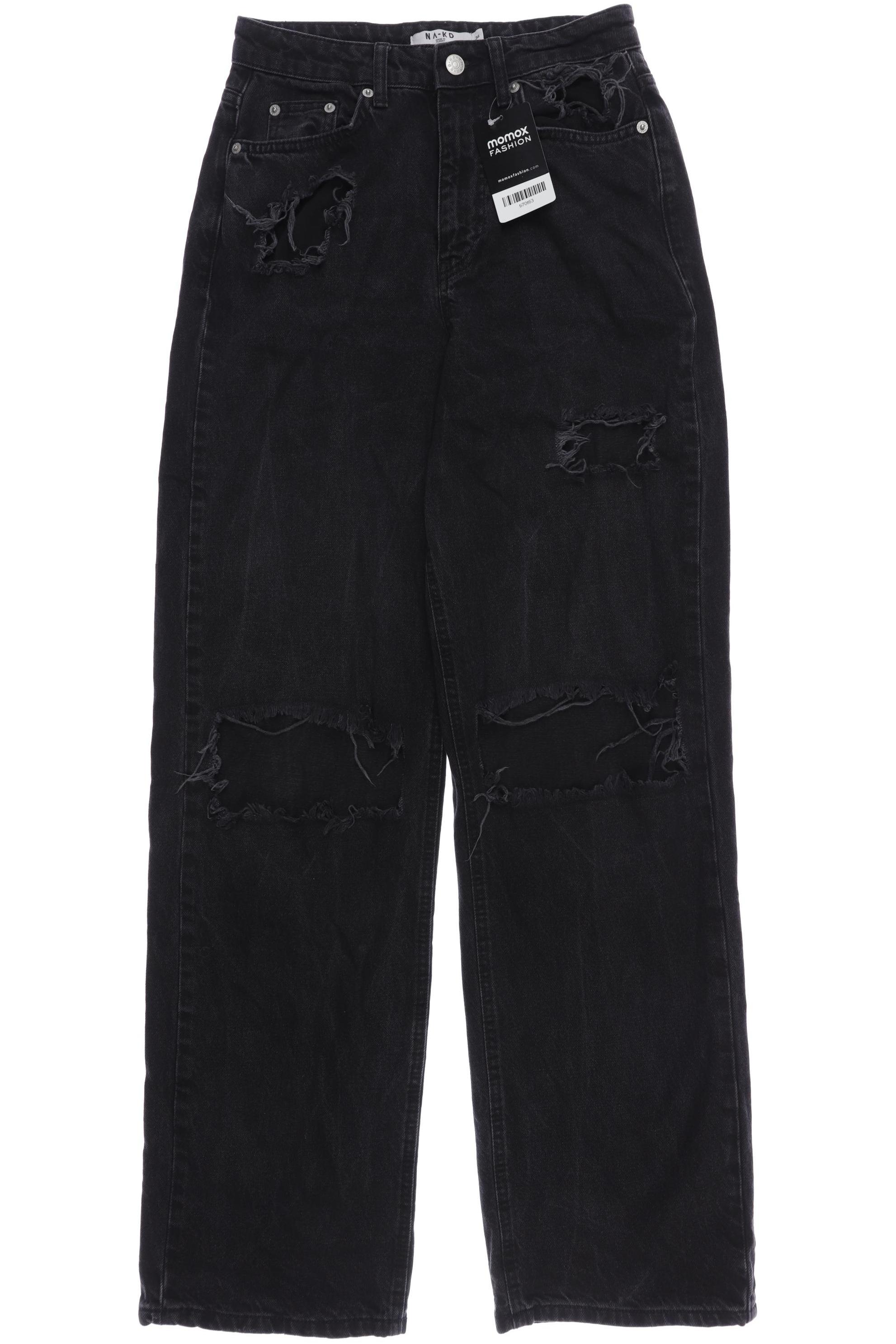 

Na-Kd Damen Jeans, schwarz, Gr. 36