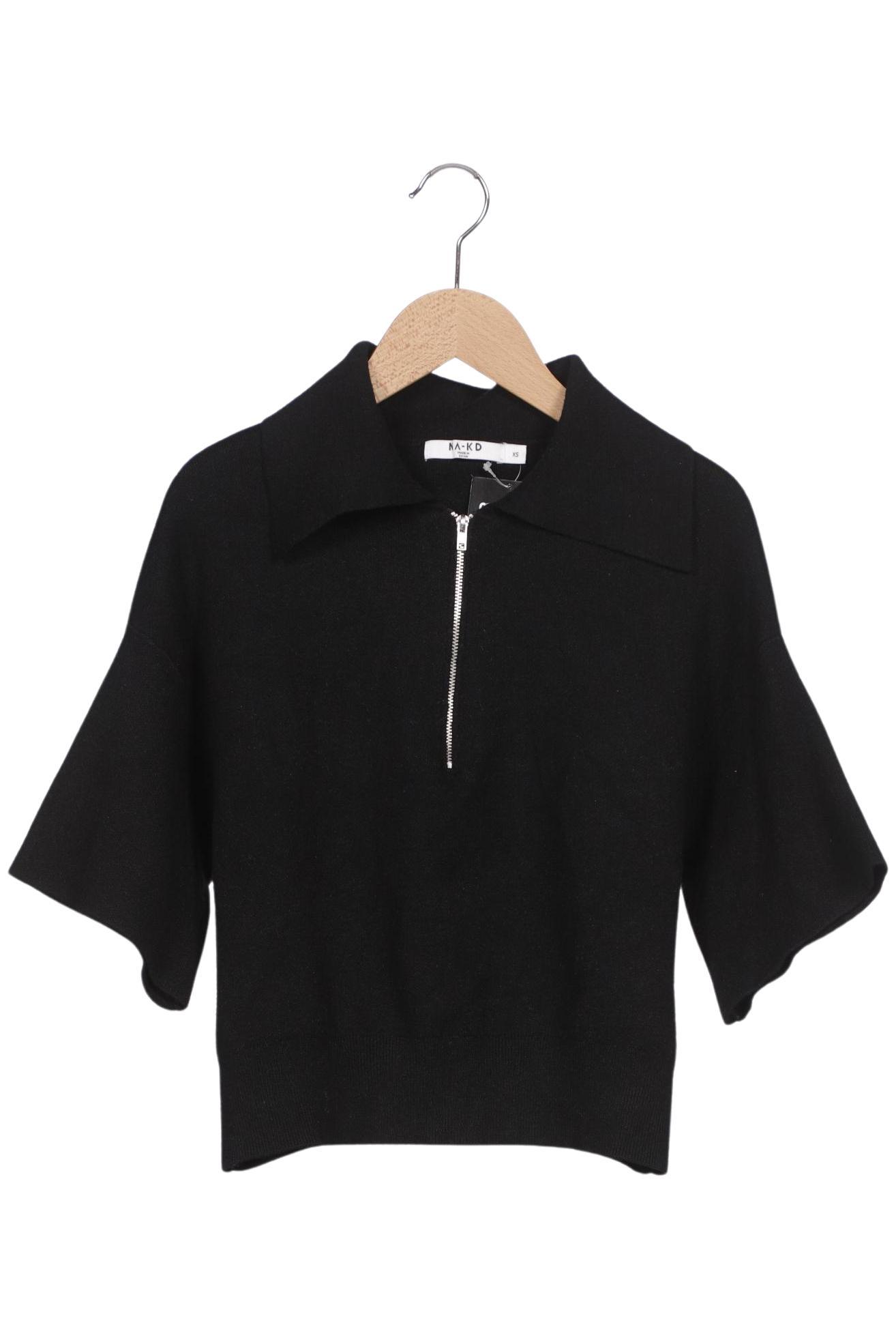 

Na-Kd Damen Pullover, schwarz, Gr. 34