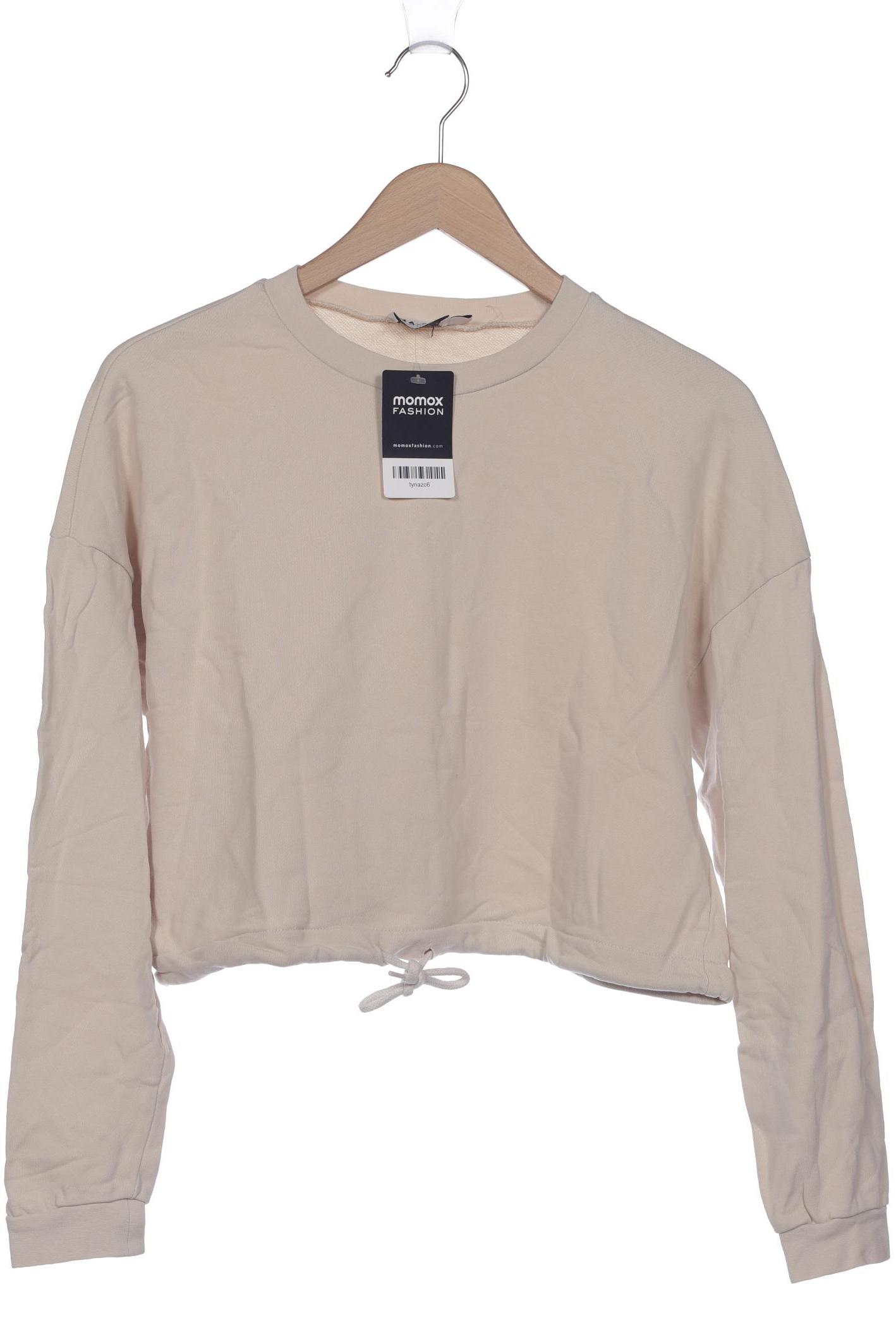 

NA-KD Damen Sweatshirt, cremeweiß