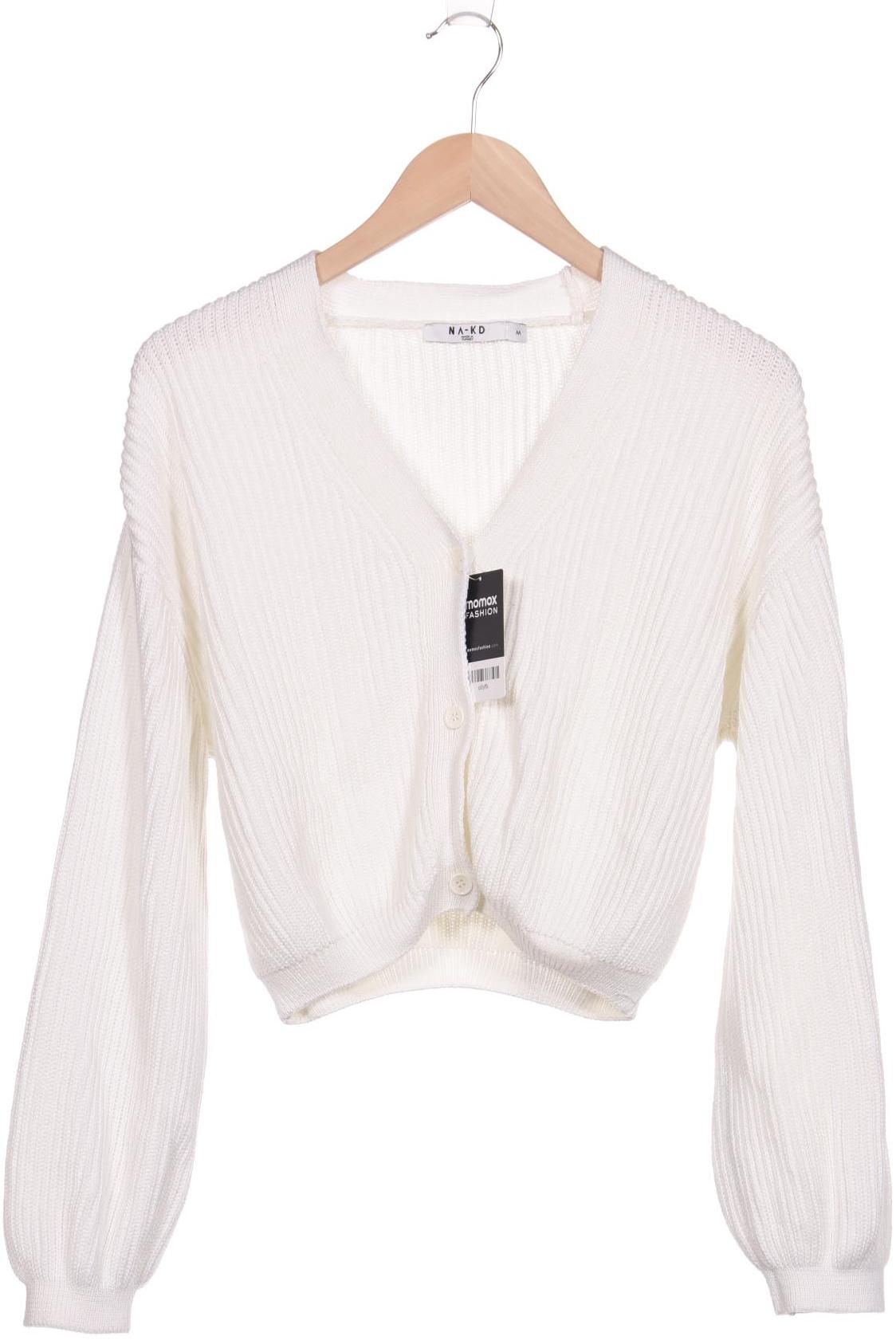 

Na-Kd Damen Strickjacke, weiß, Gr. 38