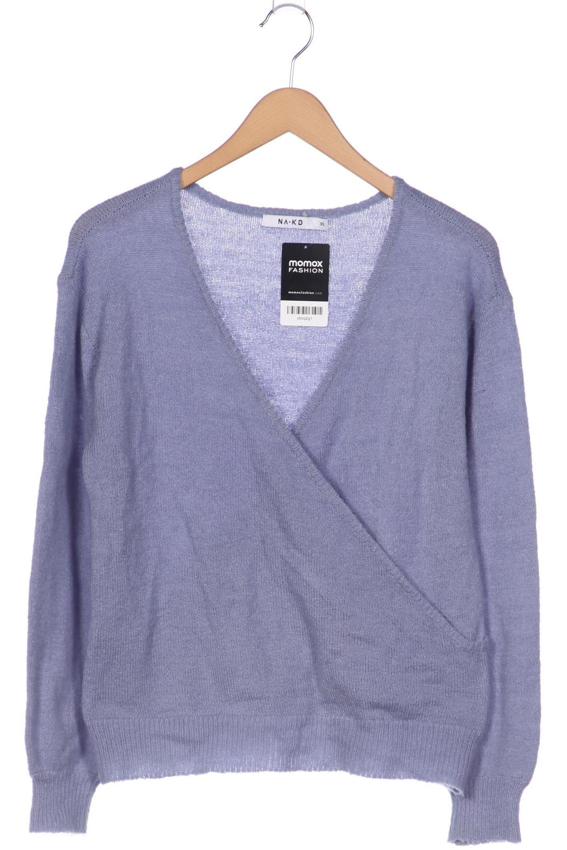 

Na-Kd Damen Pullover, blau, Gr. 34