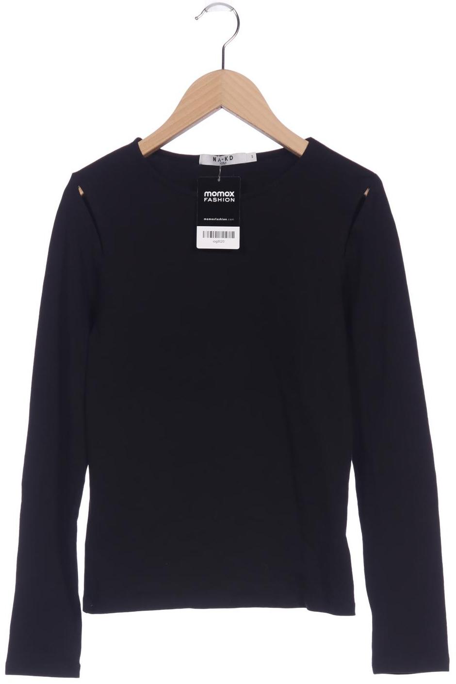 

Na-Kd Damen Langarmshirt, schwarz, Gr. 36