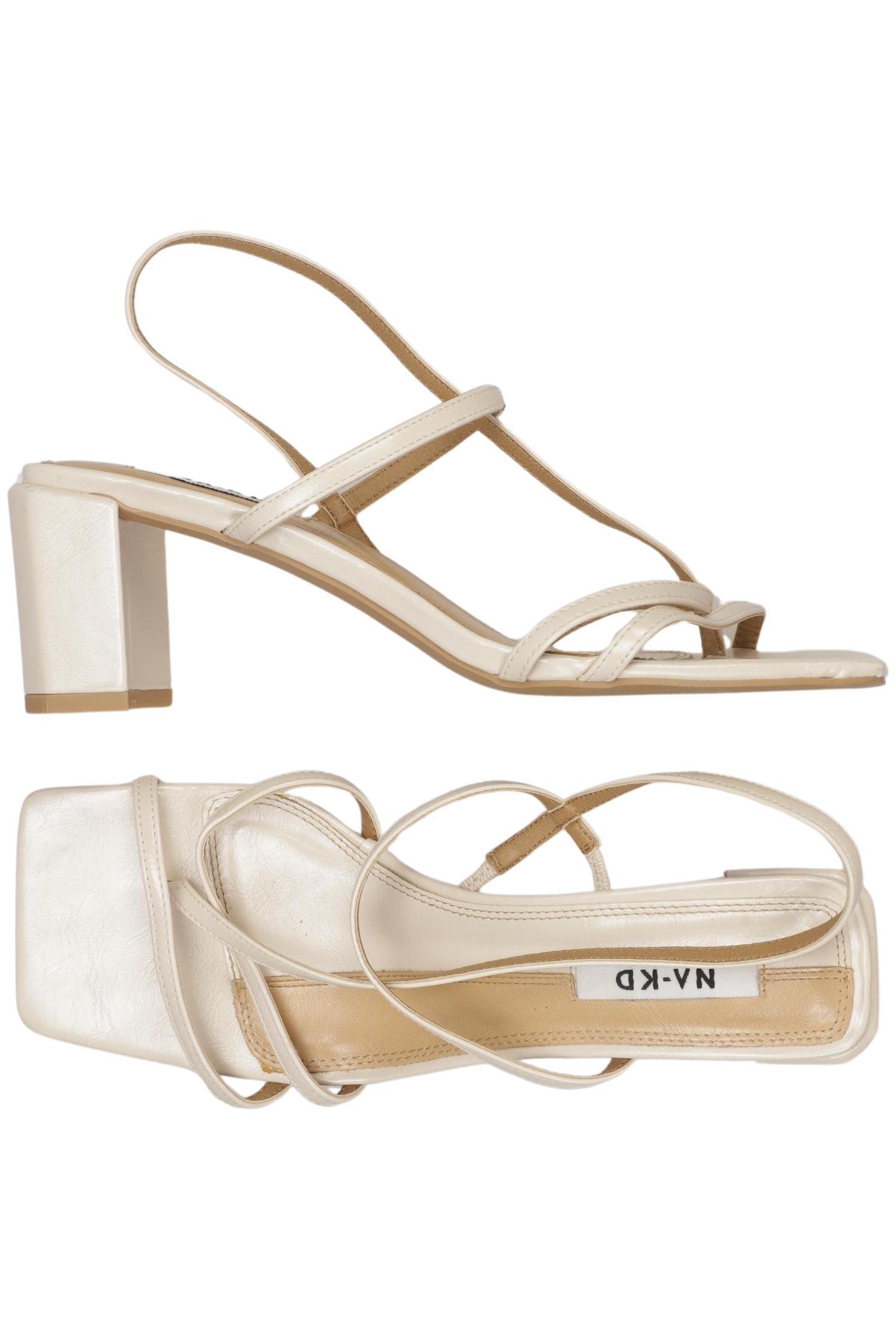 

Na-Kd Damen Sandale, beige, Gr. 39