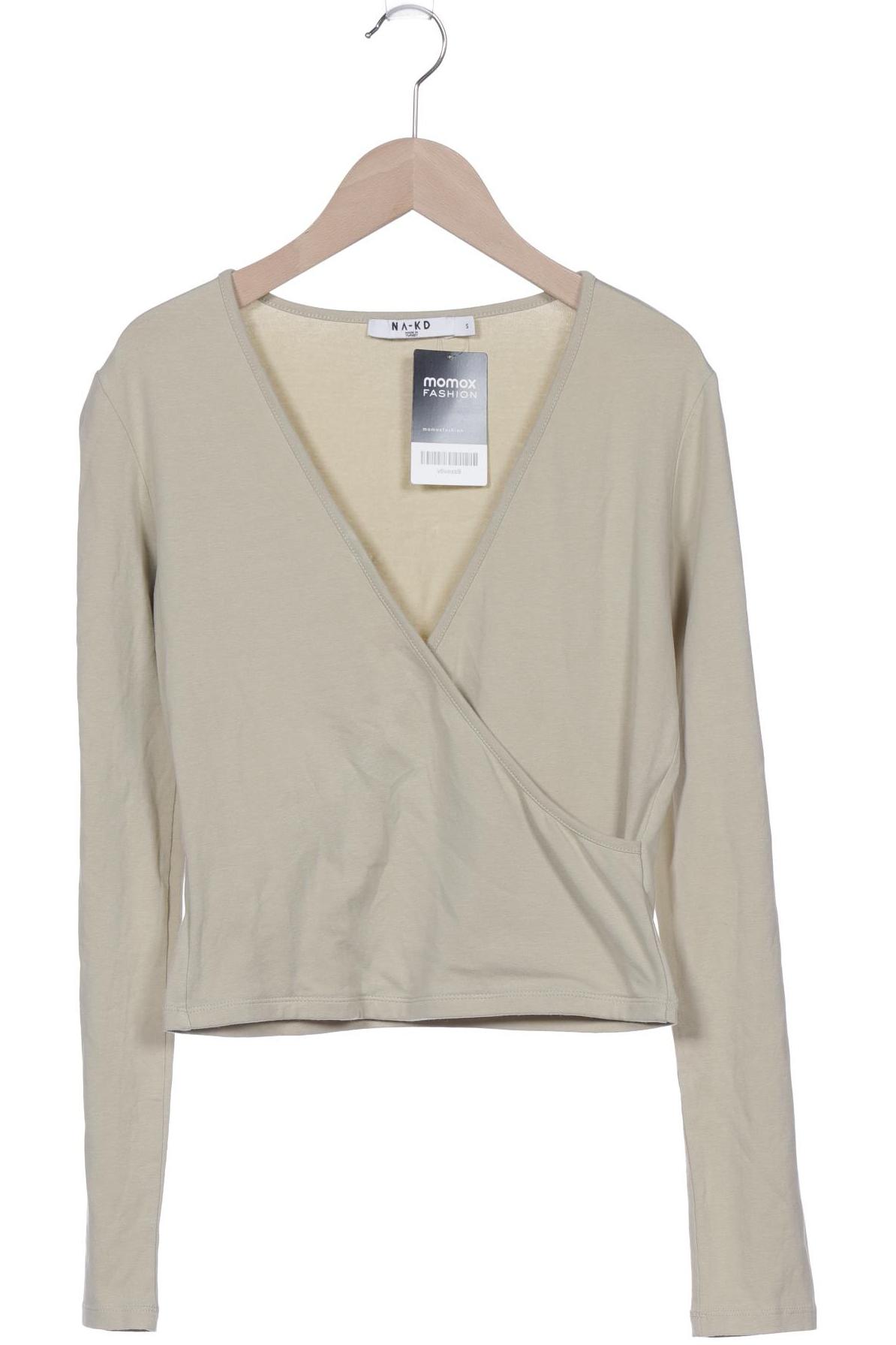 

Na-Kd Damen Langarmshirt, beige, Gr. 36