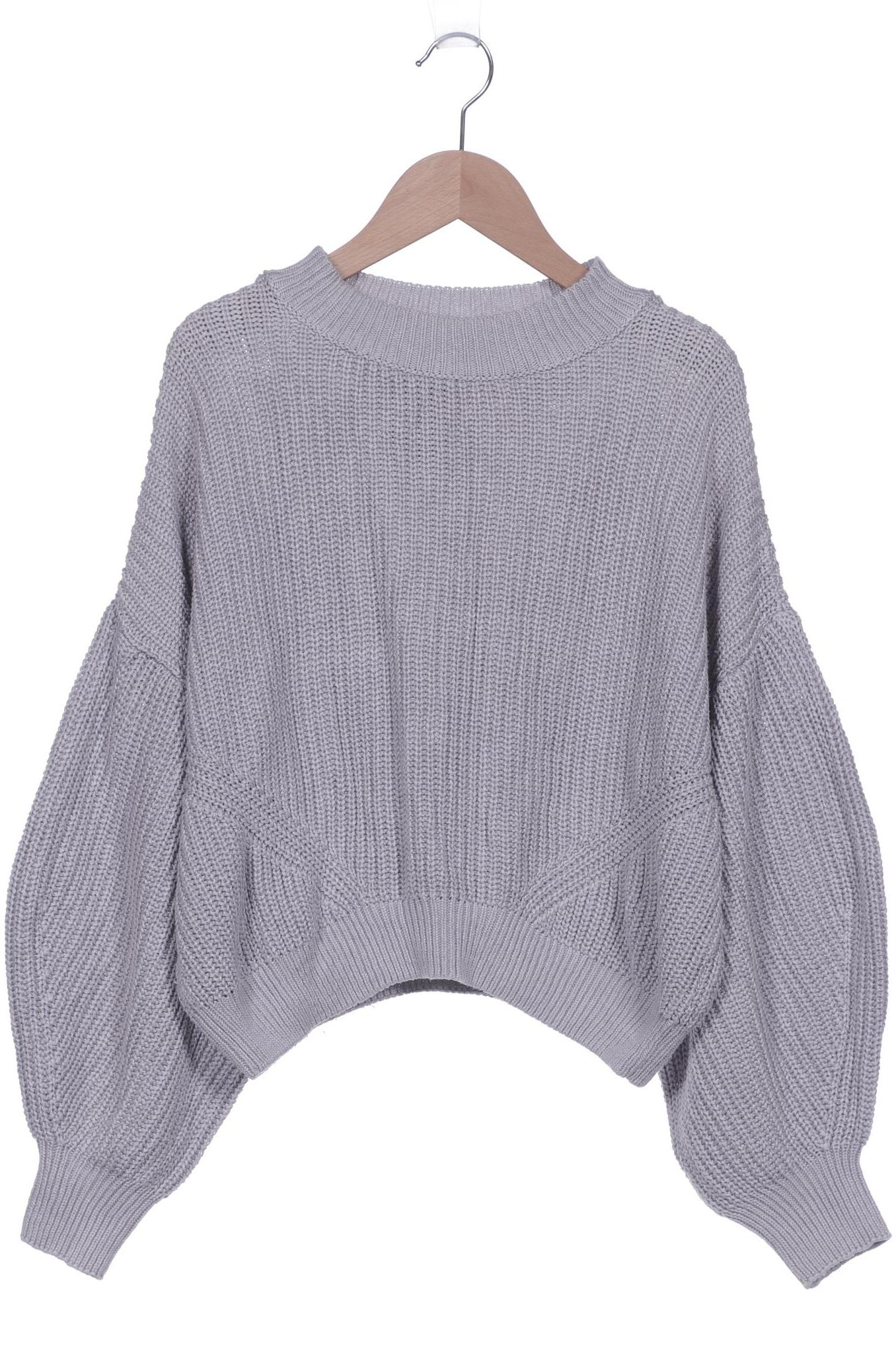 

NA-KD Damen Pullover, grau