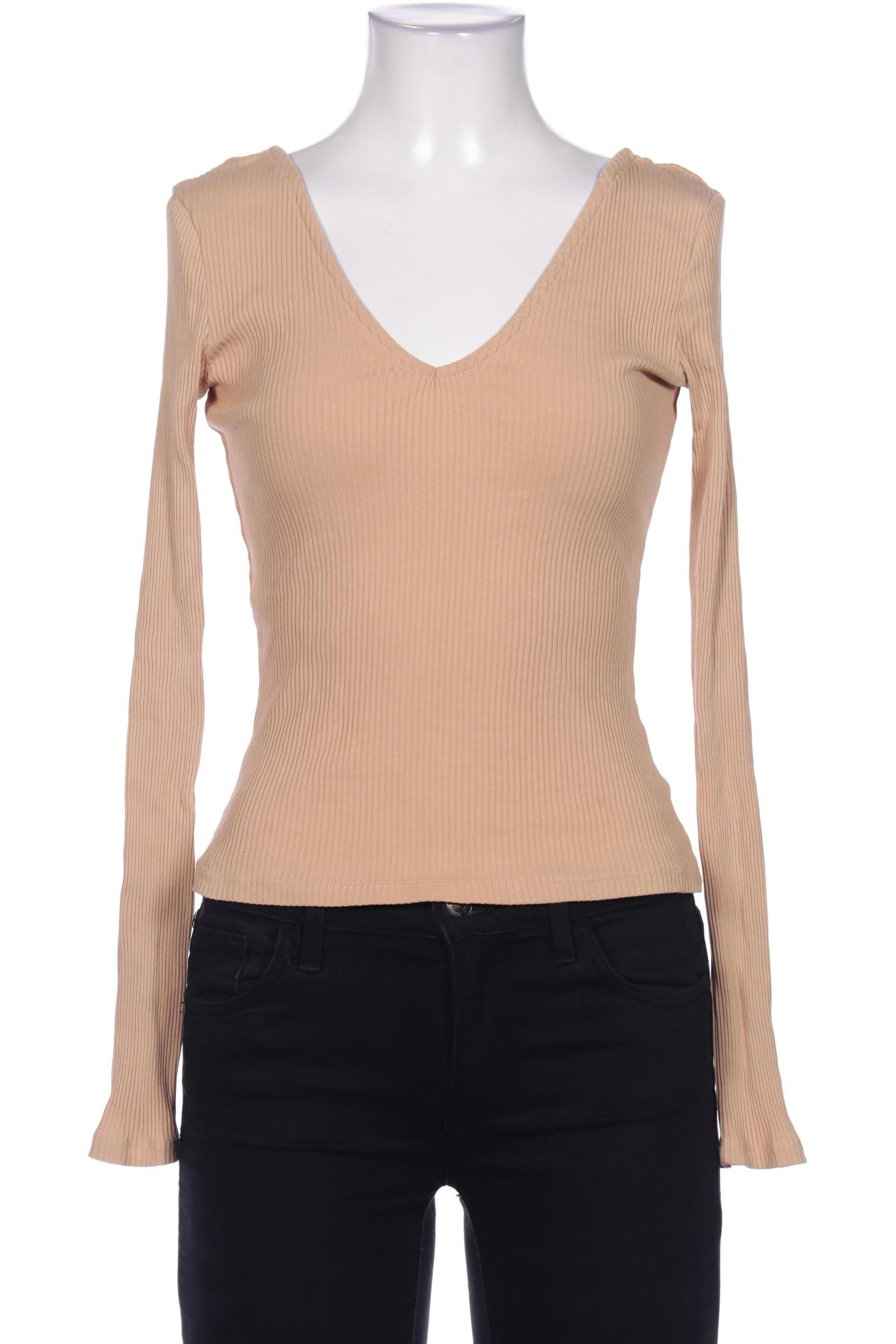 

Na-Kd Damen Langarmshirt, beige, Gr. 36