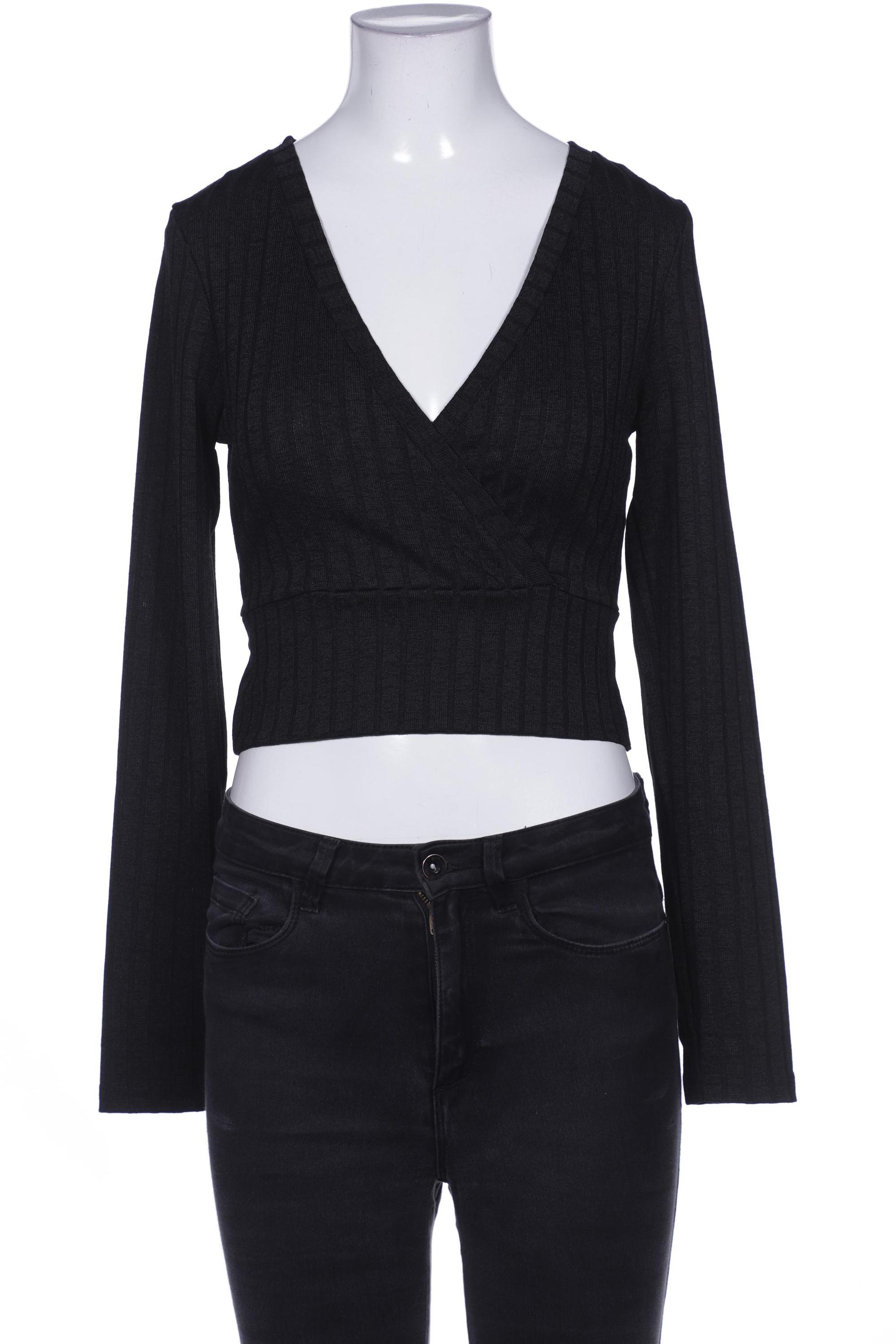 

NA-KD Damen Pullover, schwarz