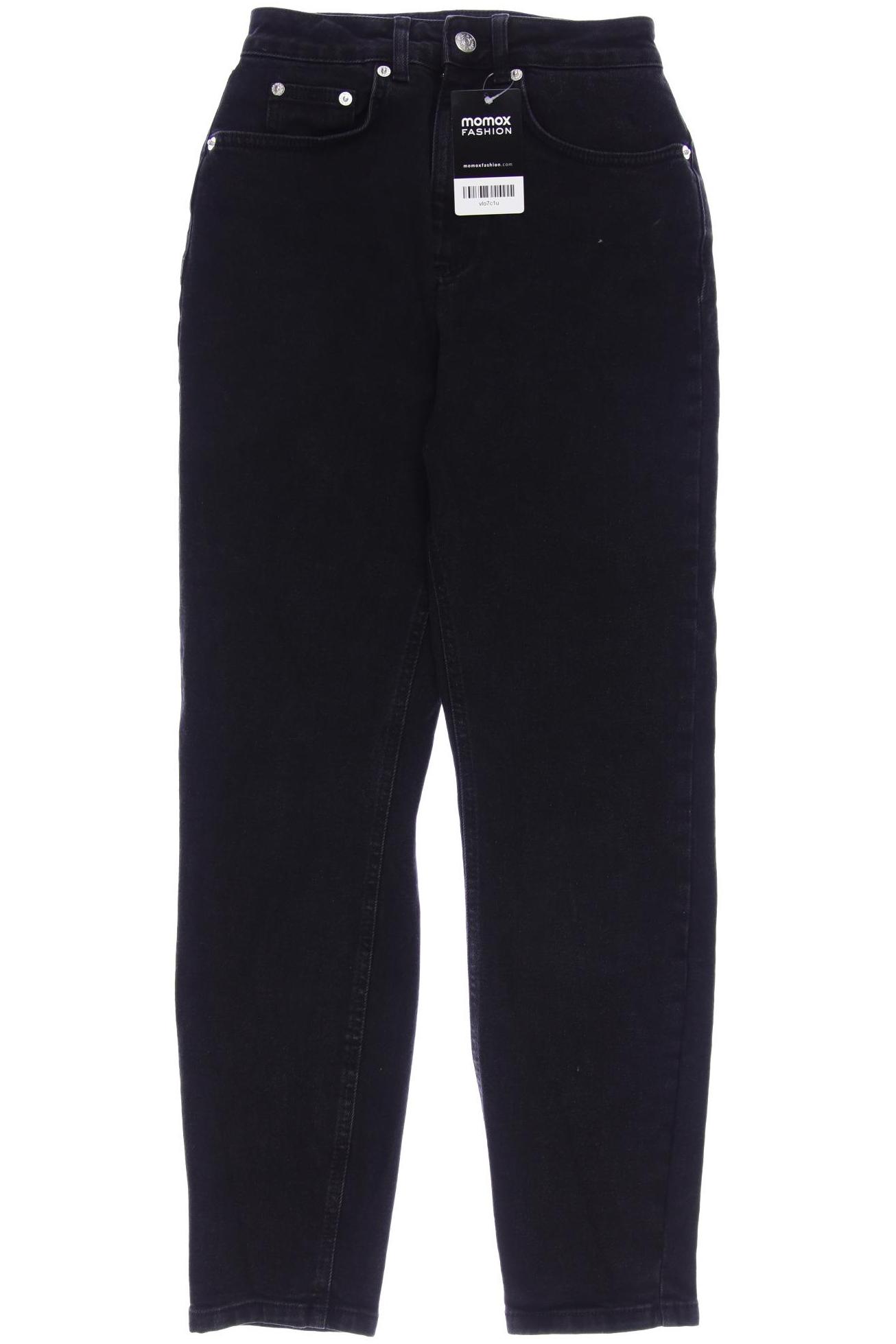 

NA-KD Damen Jeans, schwarz