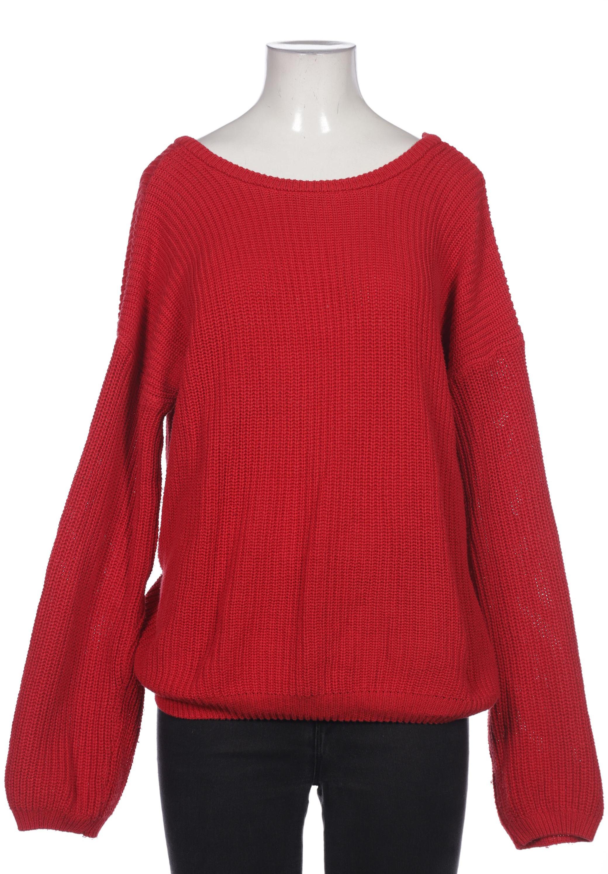 

NA-KD Damen Pullover, rot