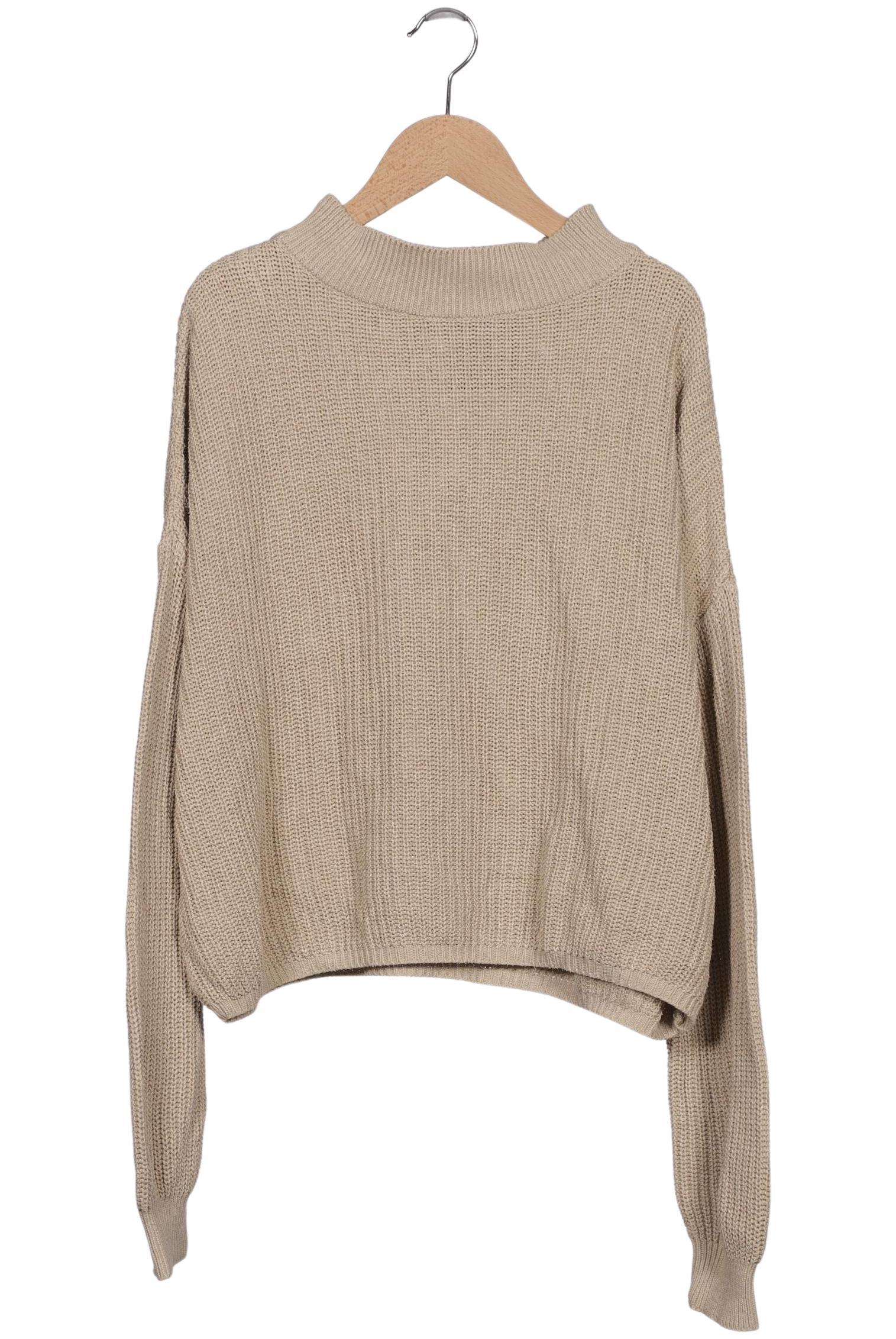 

Na-Kd Damen Pullover, beige, Gr. 34