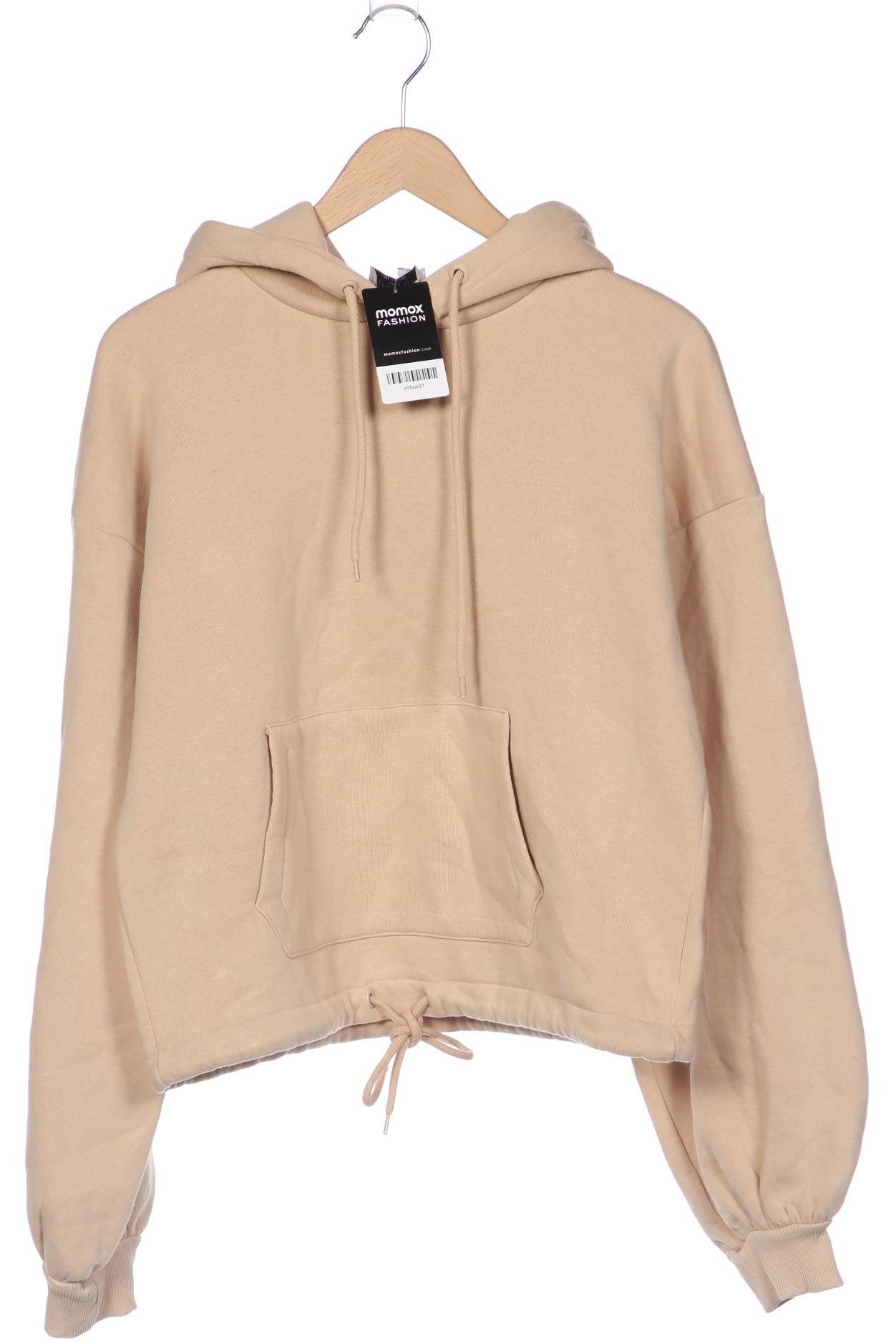 

NA-KD Damen Kapuzenpullover, beige