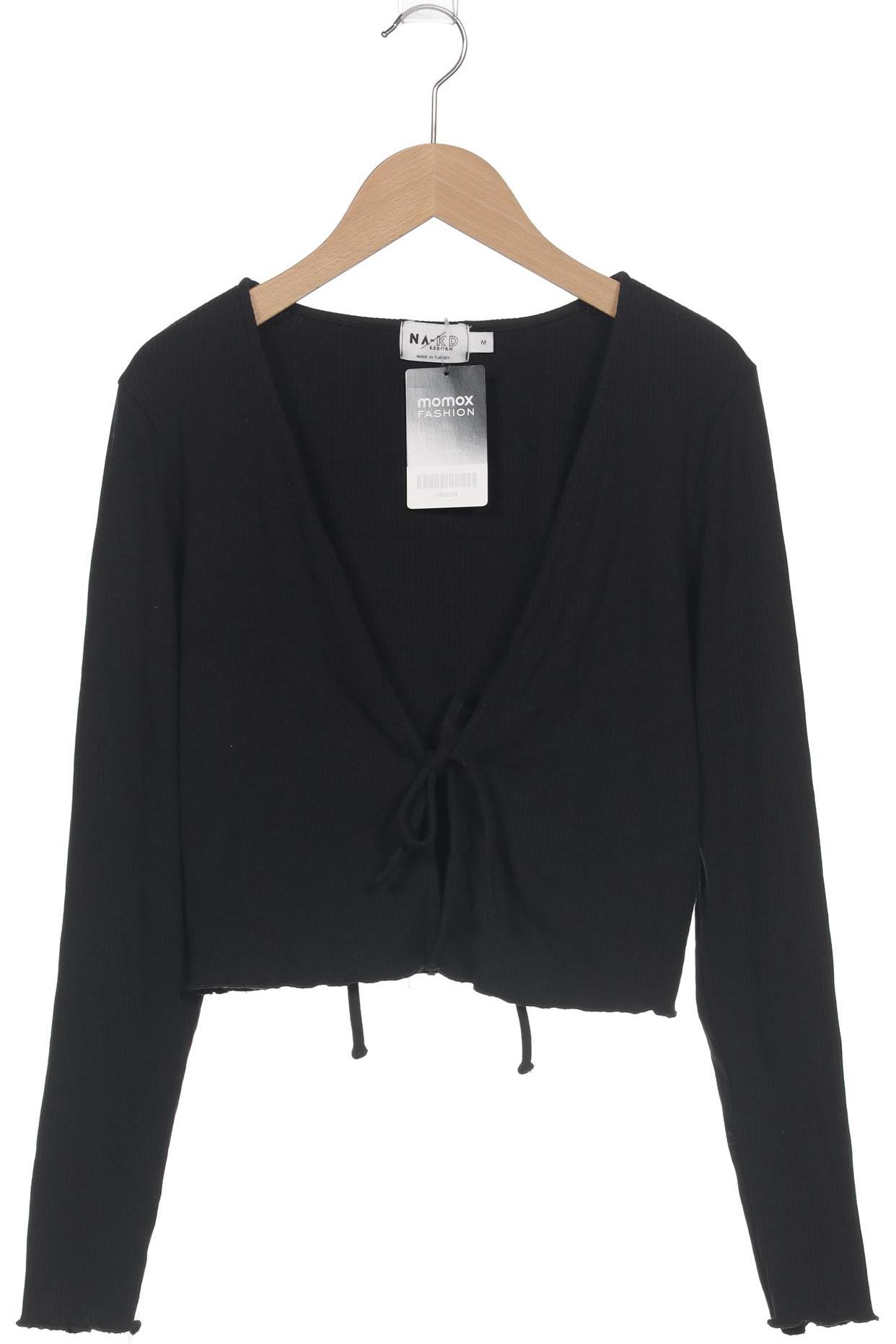 

Na-Kd Damen Strickjacke, schwarz, Gr. 38