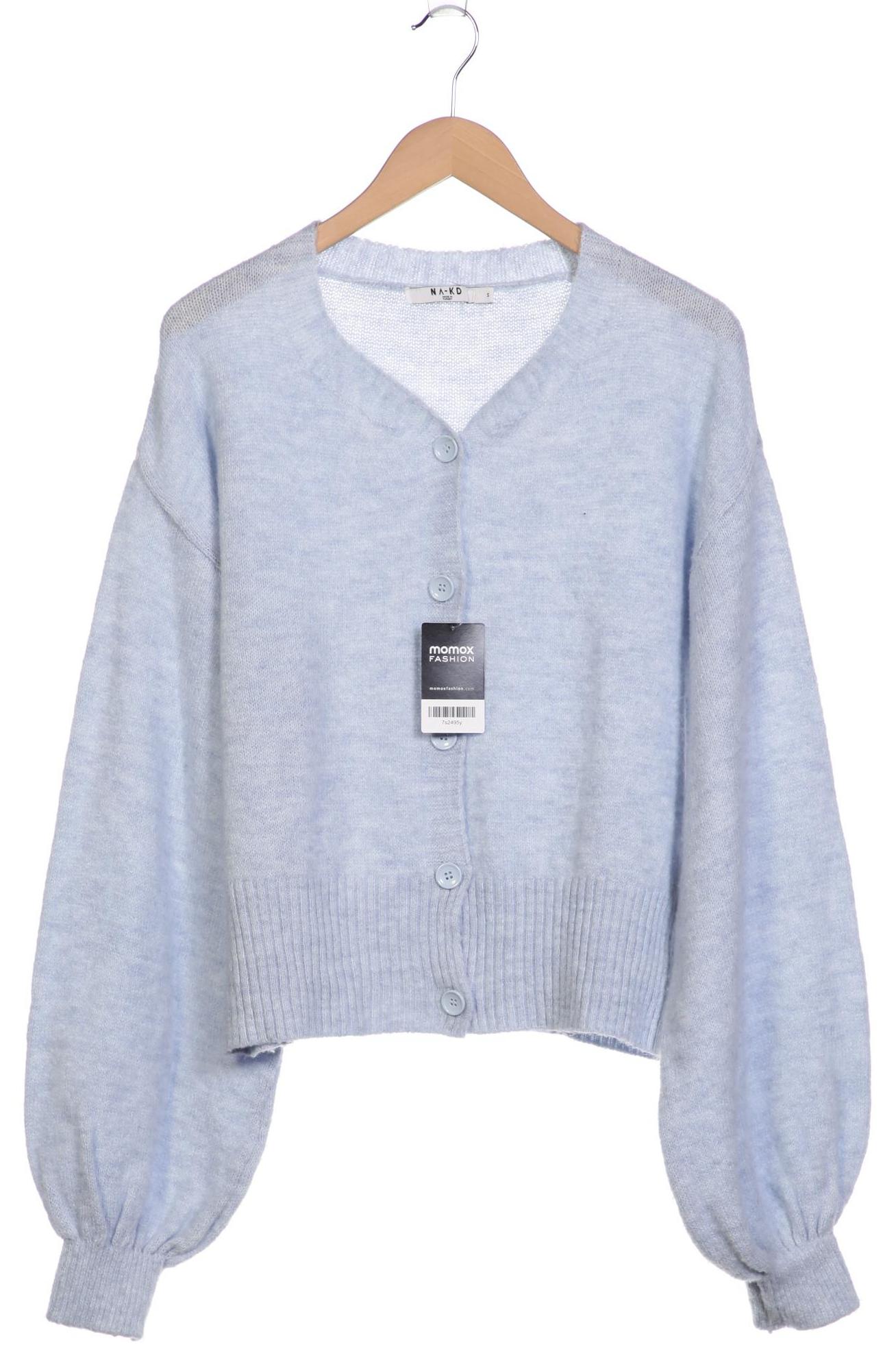 

Na-Kd Damen Strickjacke, hellblau, Gr. 36