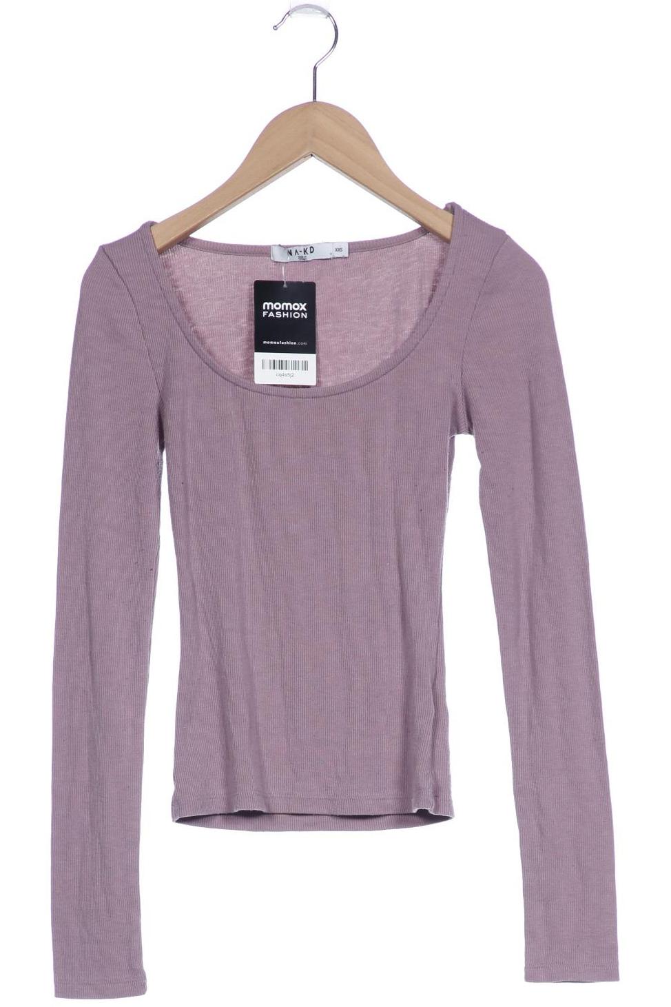

Na-Kd Damen Langarmshirt, pink, Gr. 32