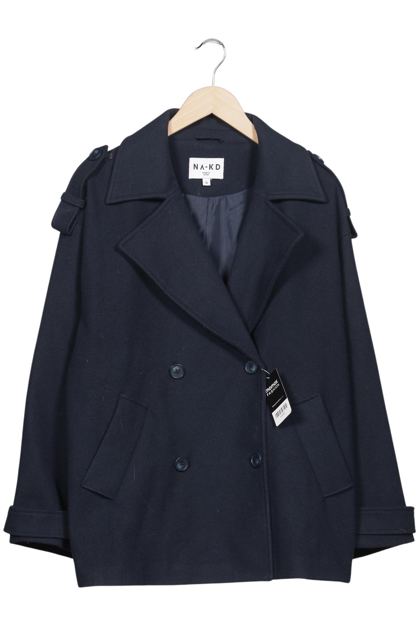 

Na-Kd Damen Mantel, marineblau, Gr. 36