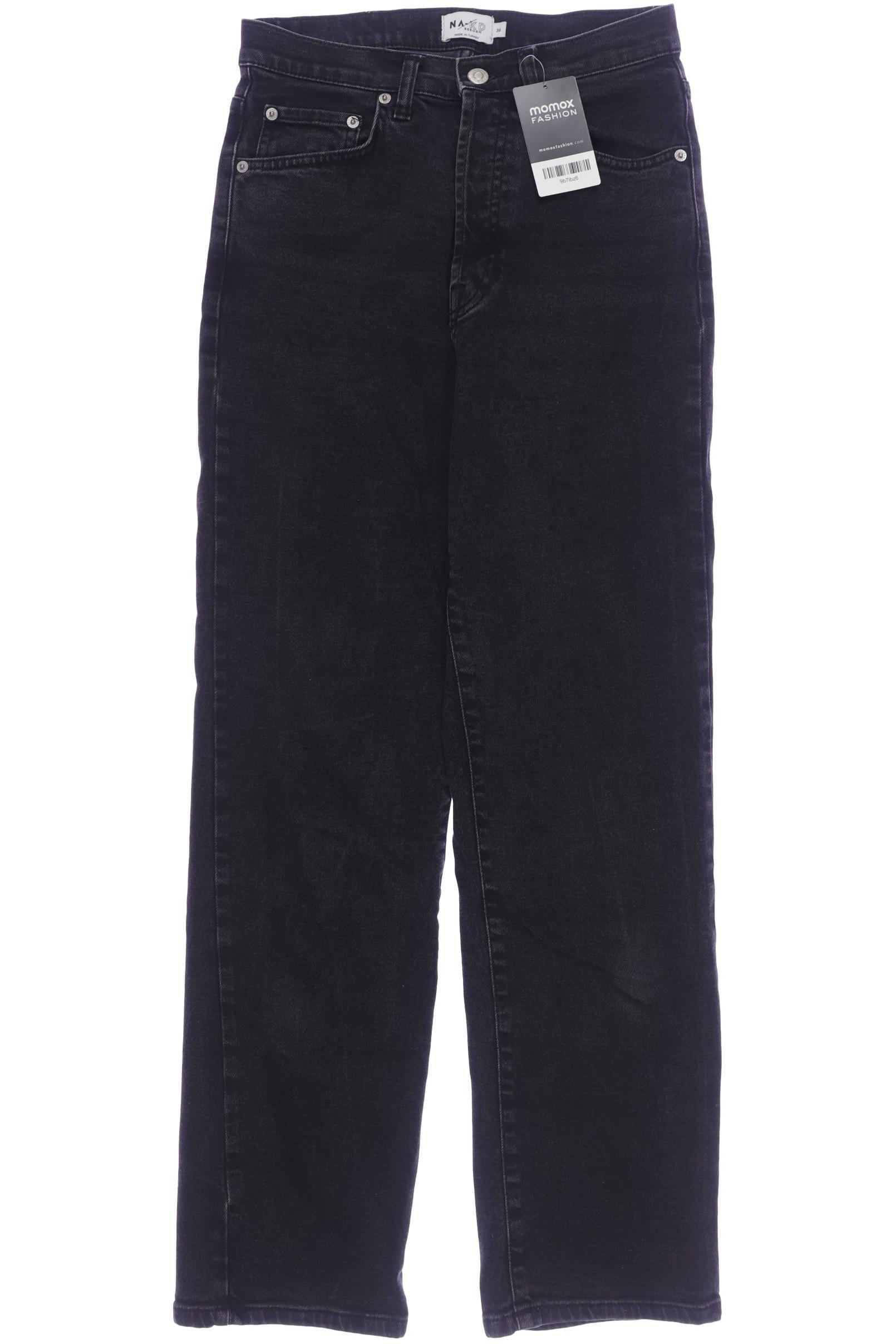 

Na-Kd Damen Jeans, schwarz, Gr. 36