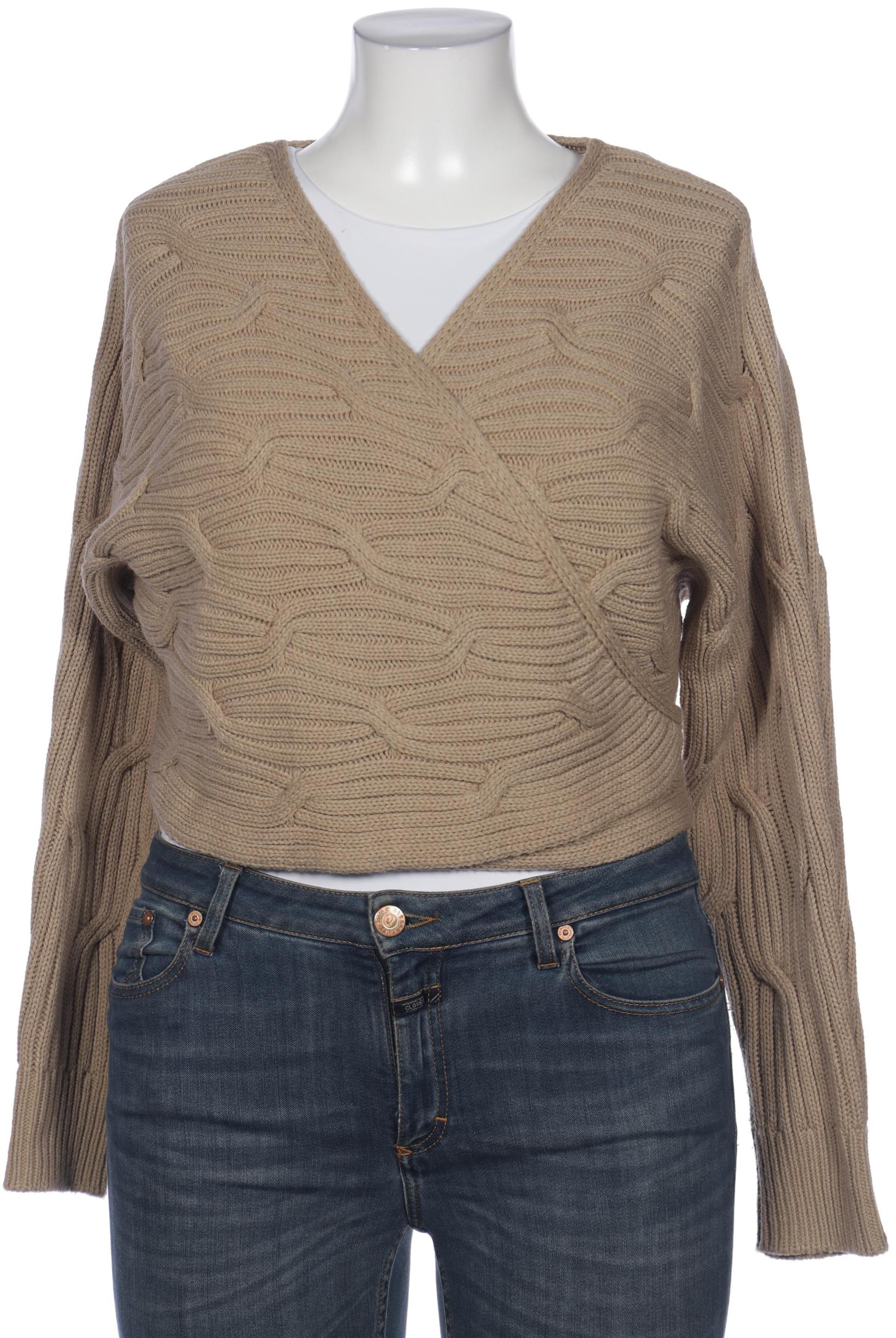 

NA-KD Damen Pullover, beige
