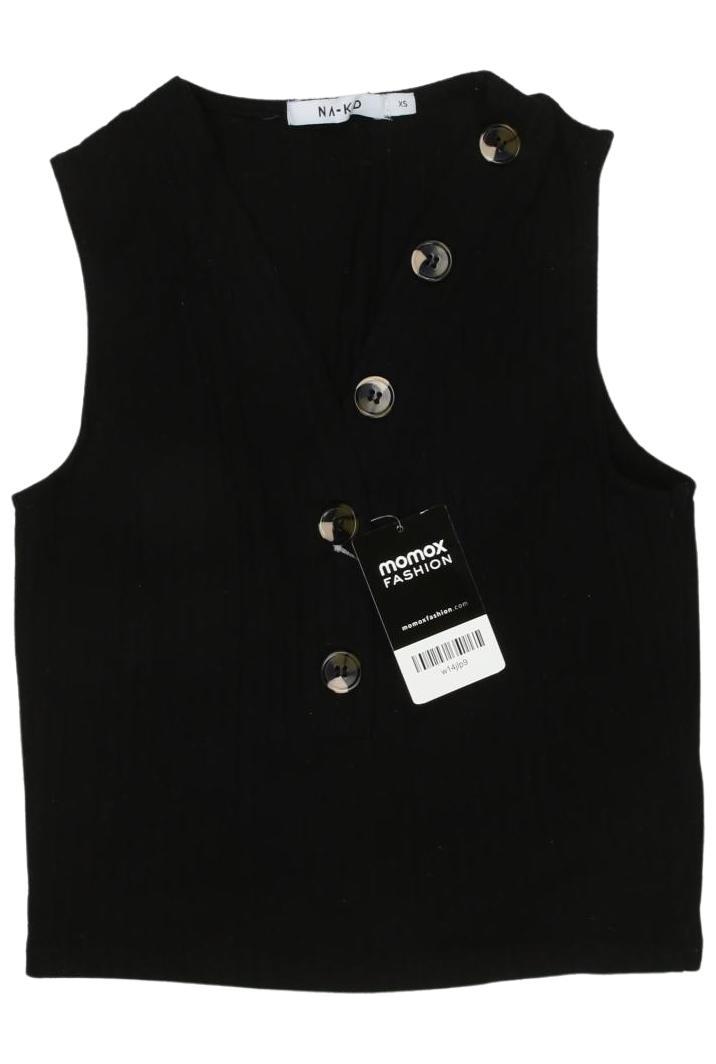 

Na-Kd Damen Top, schwarz, Gr. 34