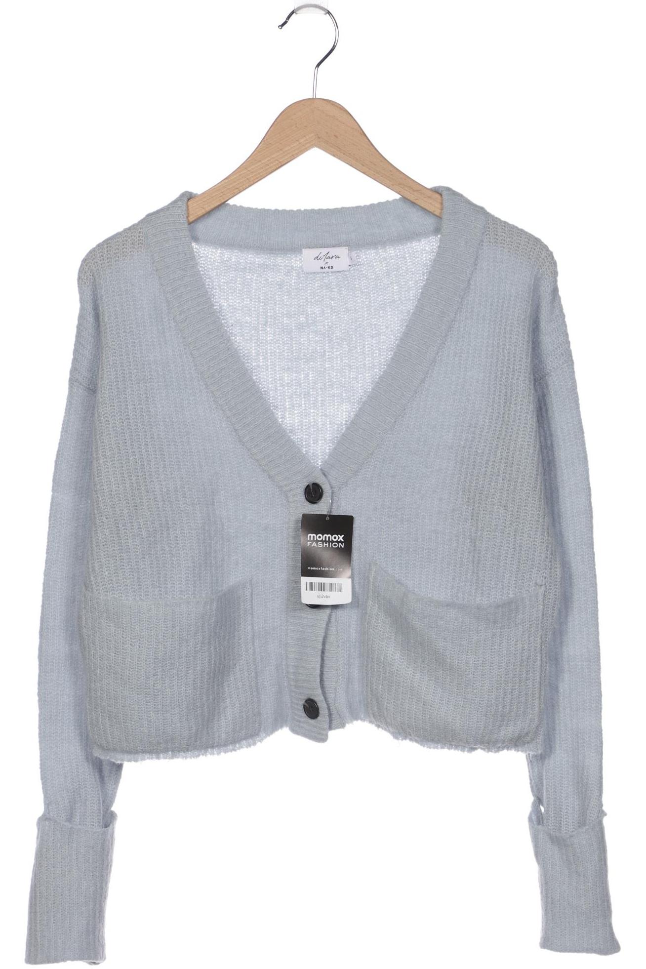 

Na-Kd Damen Strickjacke, hellblau, Gr. 36