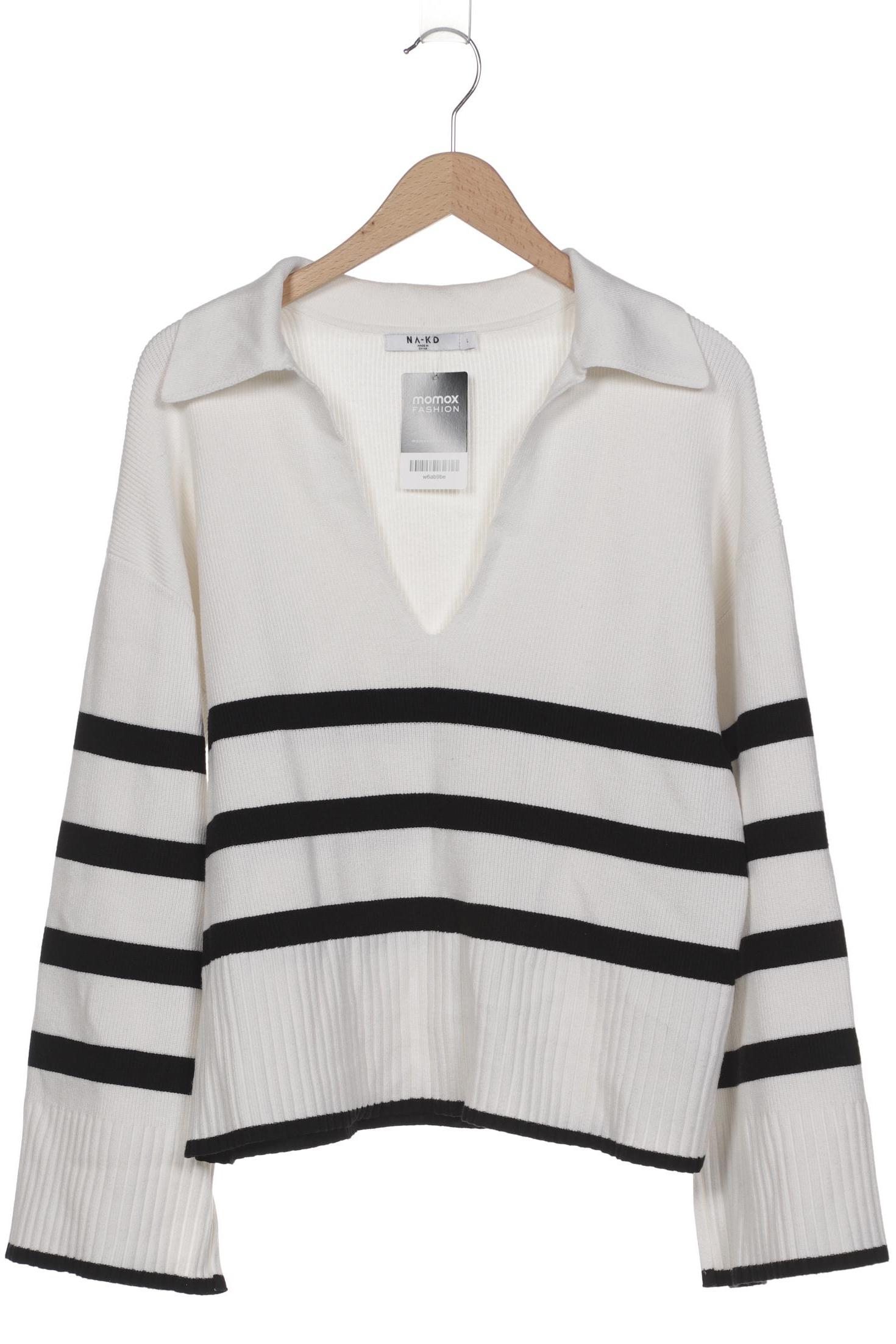 

Na-Kd Damen Pullover, weiß, Gr. 42