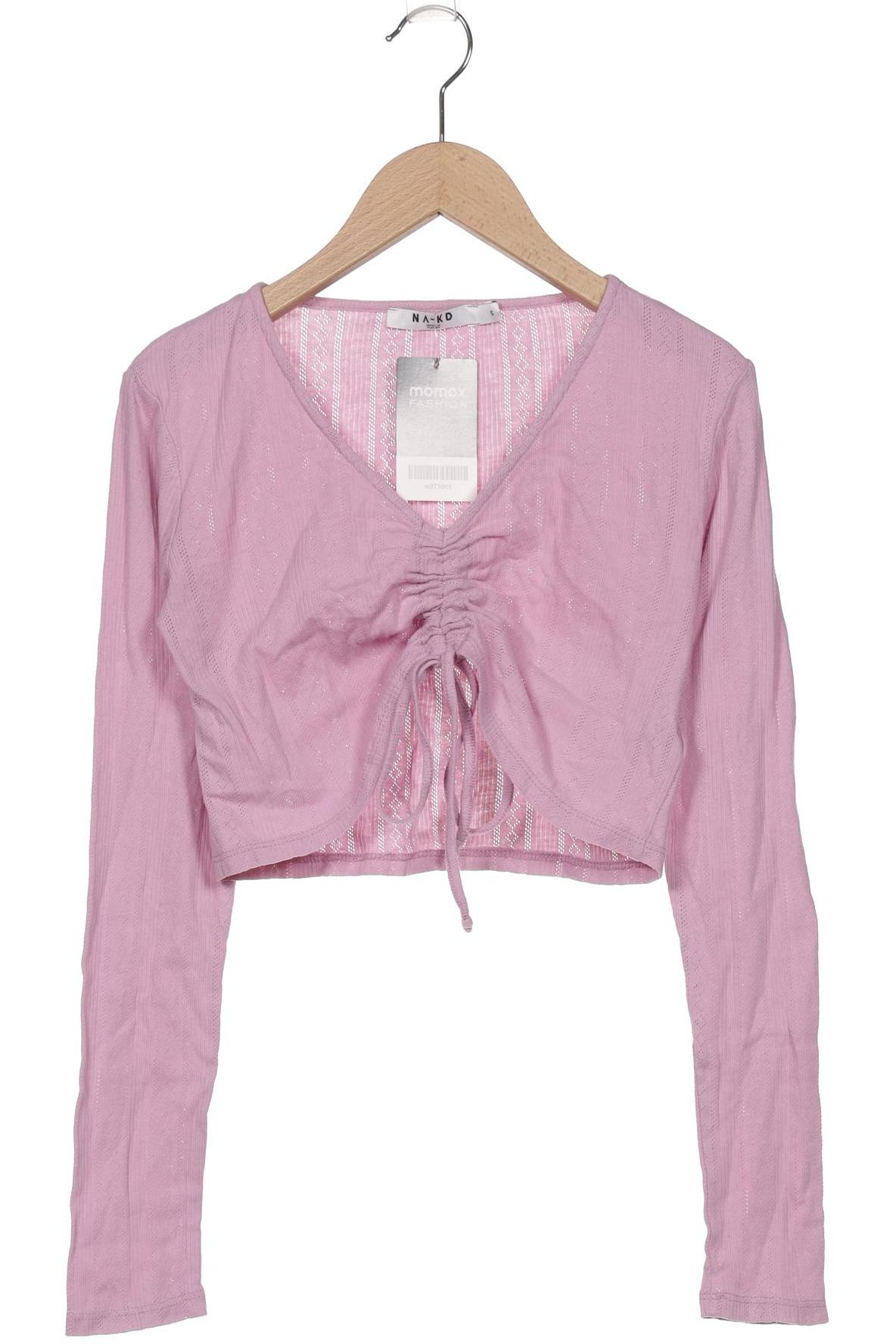 

Na-Kd Damen Langarmshirt, pink, Gr. 36