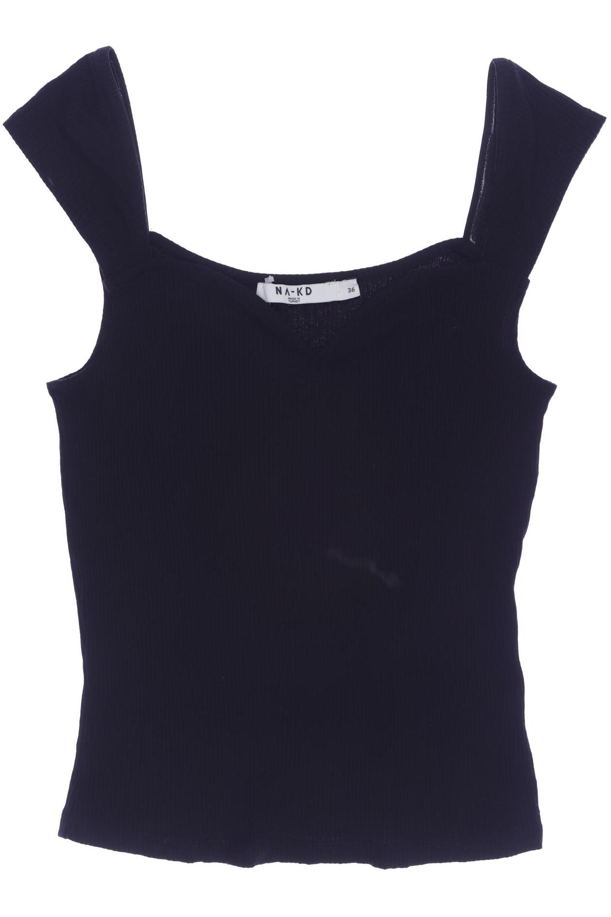 

Na-Kd Damen Top, schwarz, Gr. 36