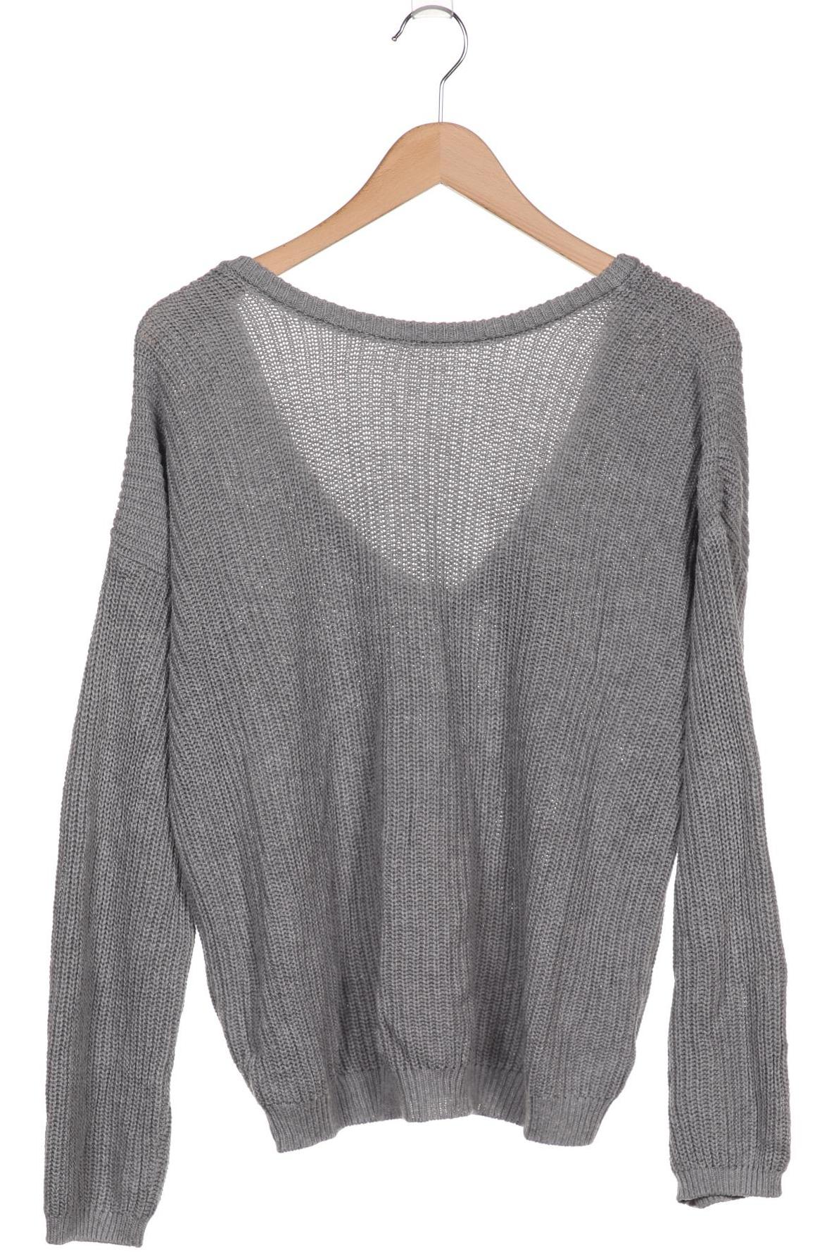 

Na-Kd Damen Pullover, grau, Gr. 36