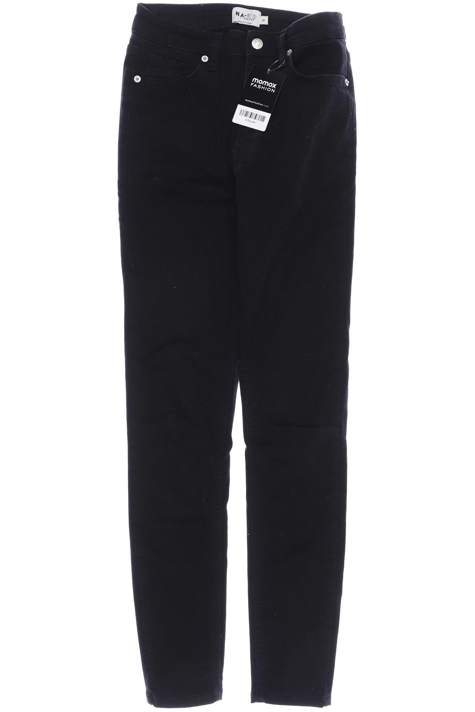 

Na-Kd Damen Jeans, schwarz, Gr. 36