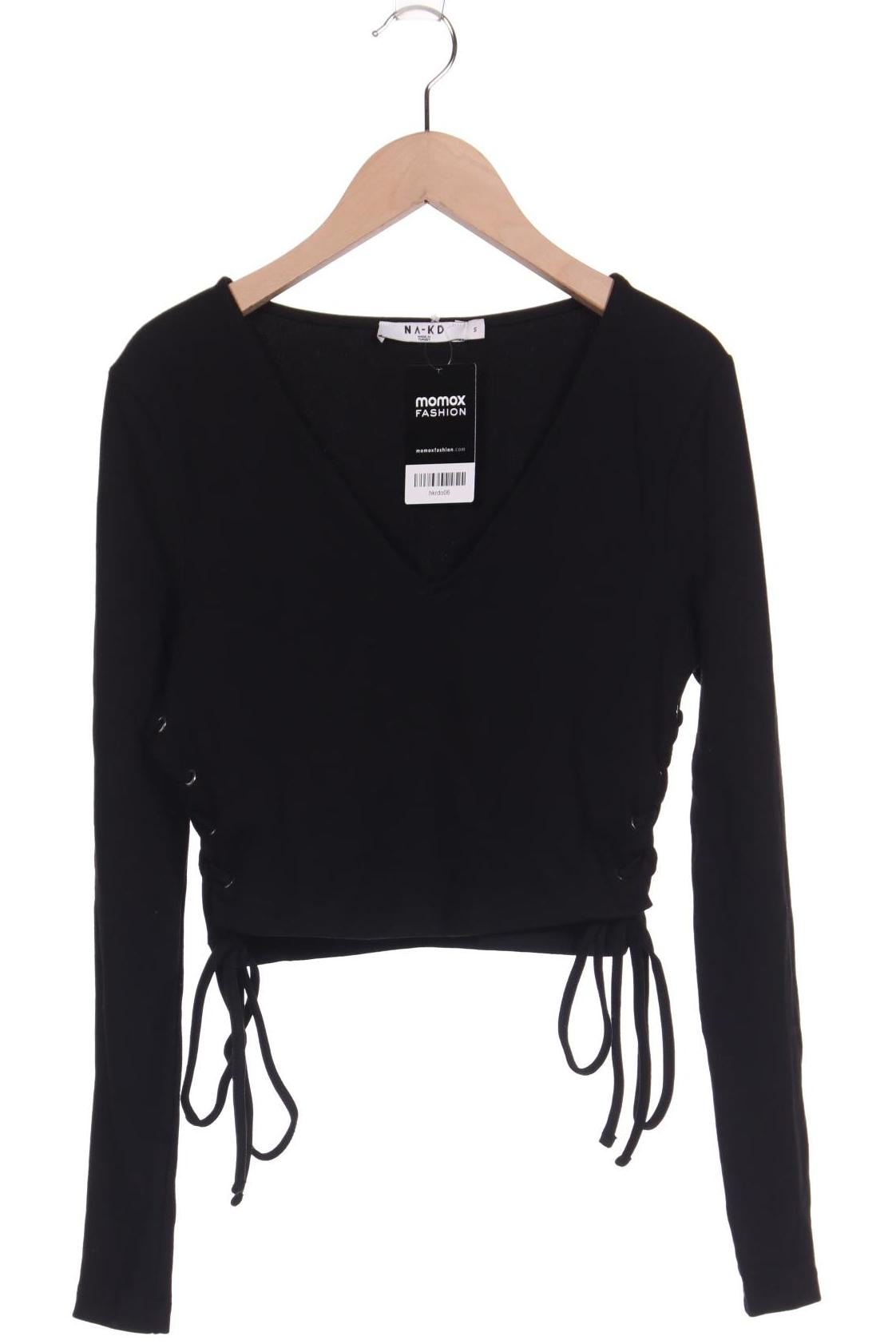 

Na-Kd Damen Langarmshirt, schwarz, Gr. 36