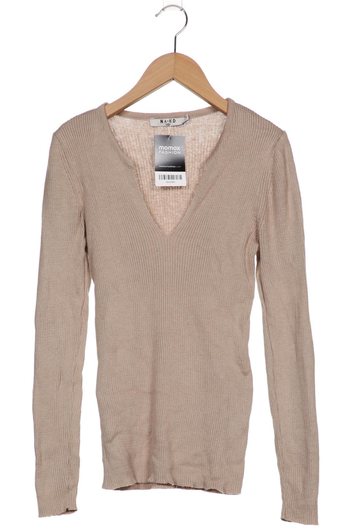 

Na-Kd Damen Pullover, beige, Gr. 36
