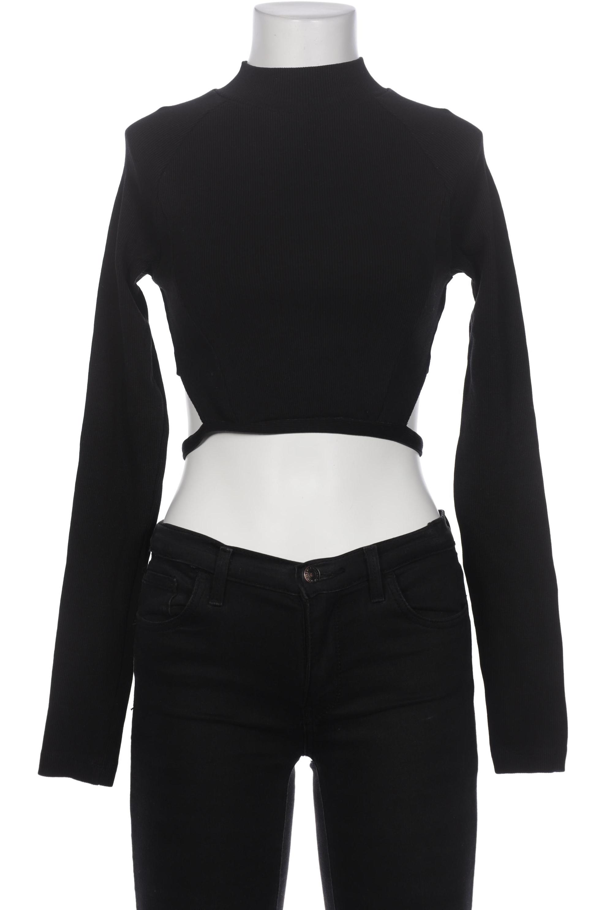 

Na-Kd Damen Langarmshirt, schwarz, Gr. 34