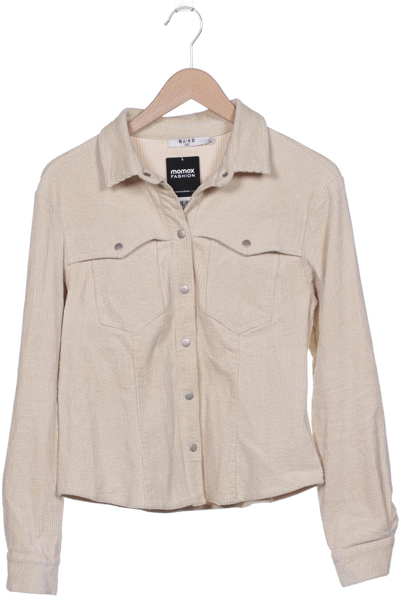 

NA-KD Damen Jacke, cremeweiß