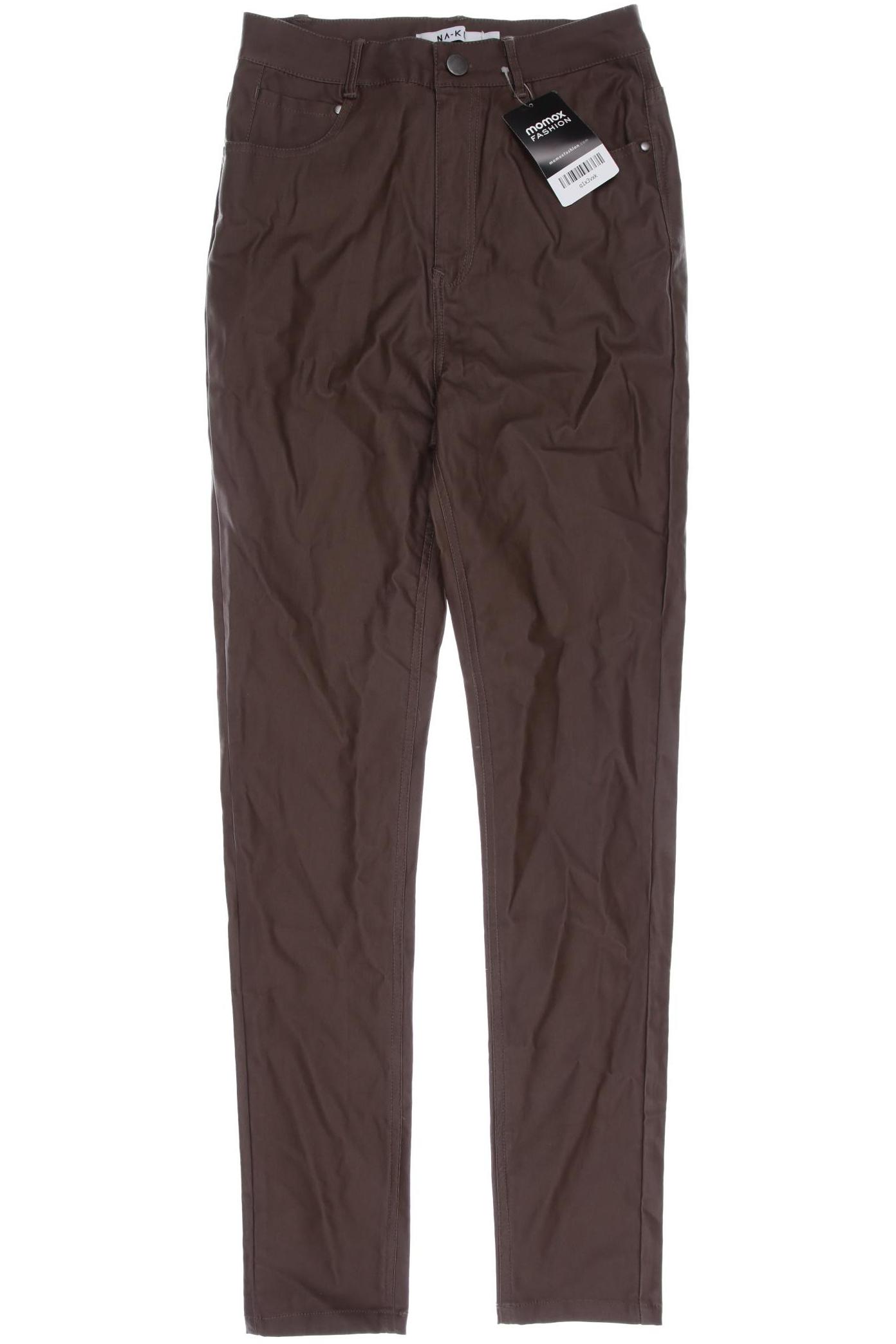 

Na-Kd Damen Stoffhose, braun, Gr. 0