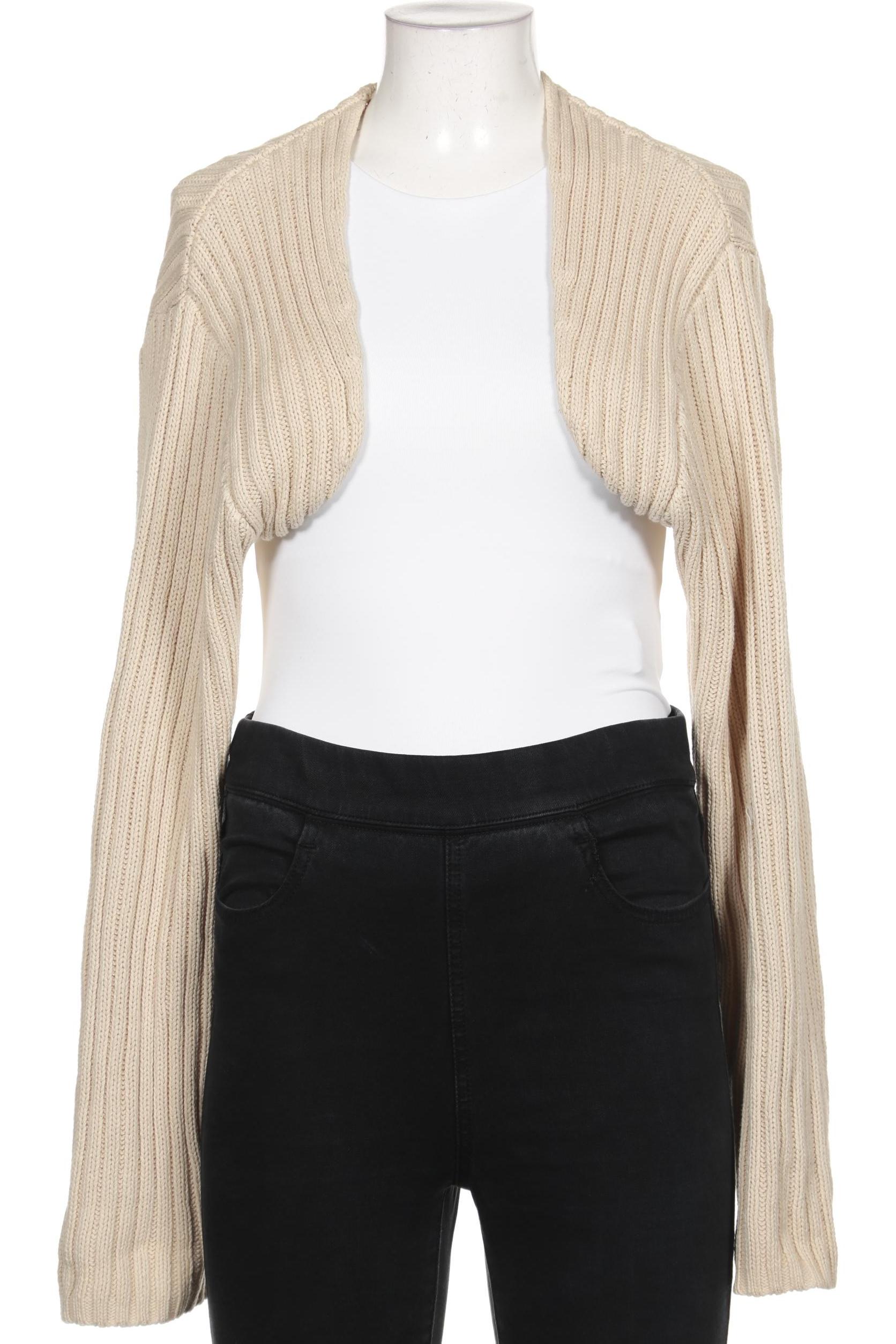 

NA-KD Damen Strickjacke, cremeweiß