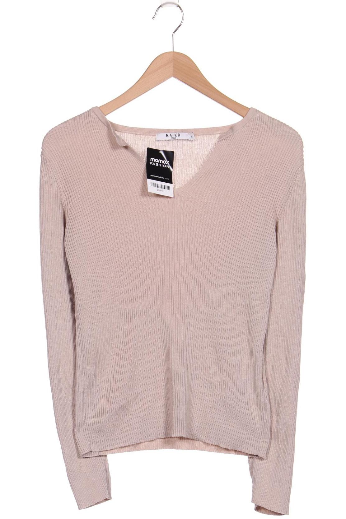 

Na-Kd Damen Pullover, beige, Gr. 38