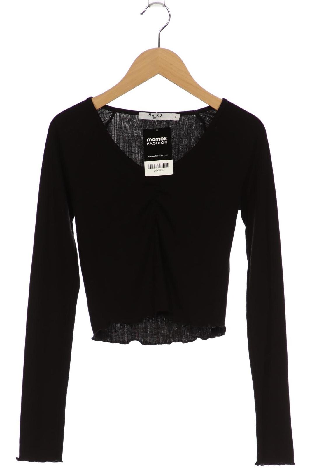 

Na-Kd Damen Langarmshirt, schwarz, Gr. 36