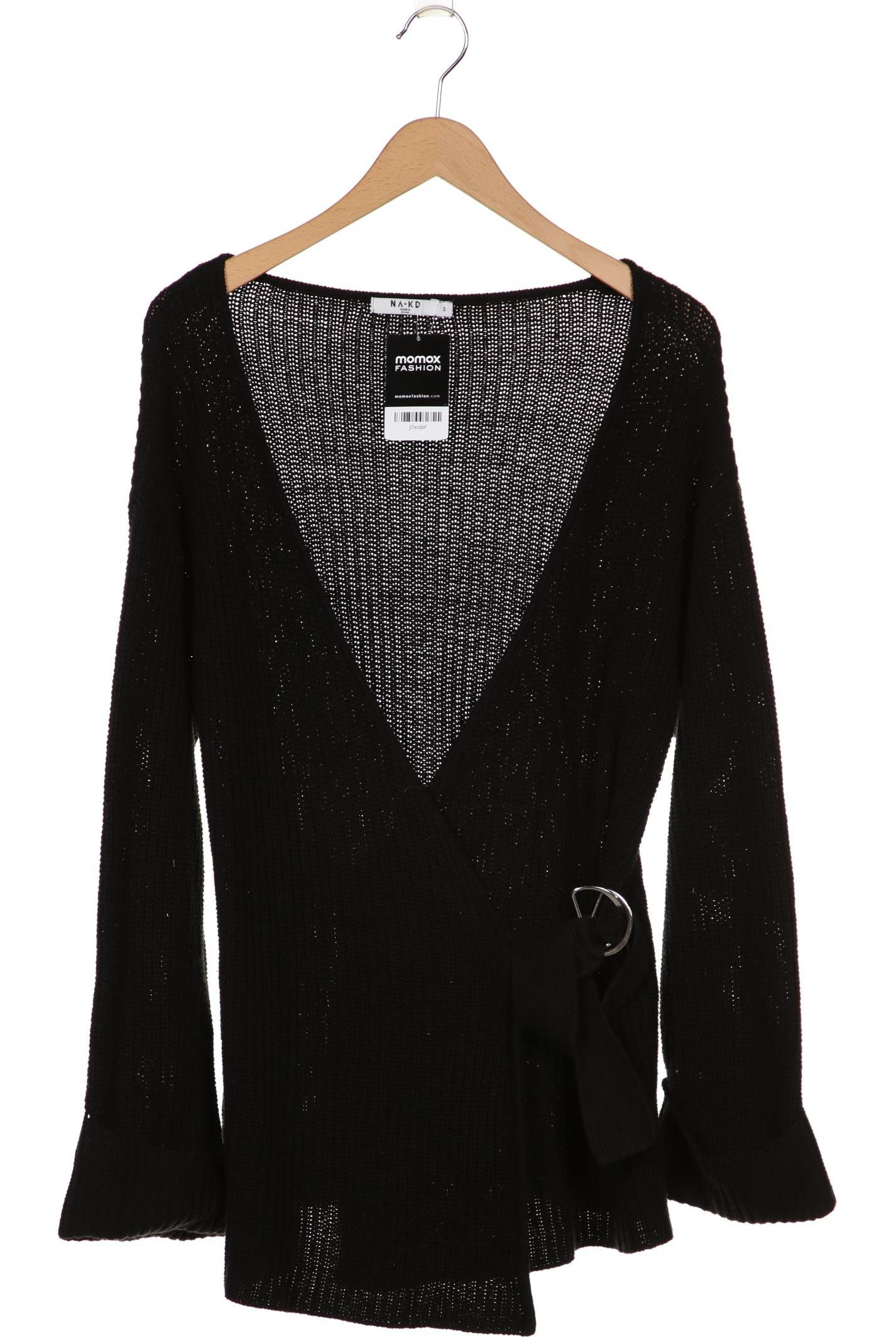 

Na-Kd Damen Strickjacke, schwarz, Gr. 36