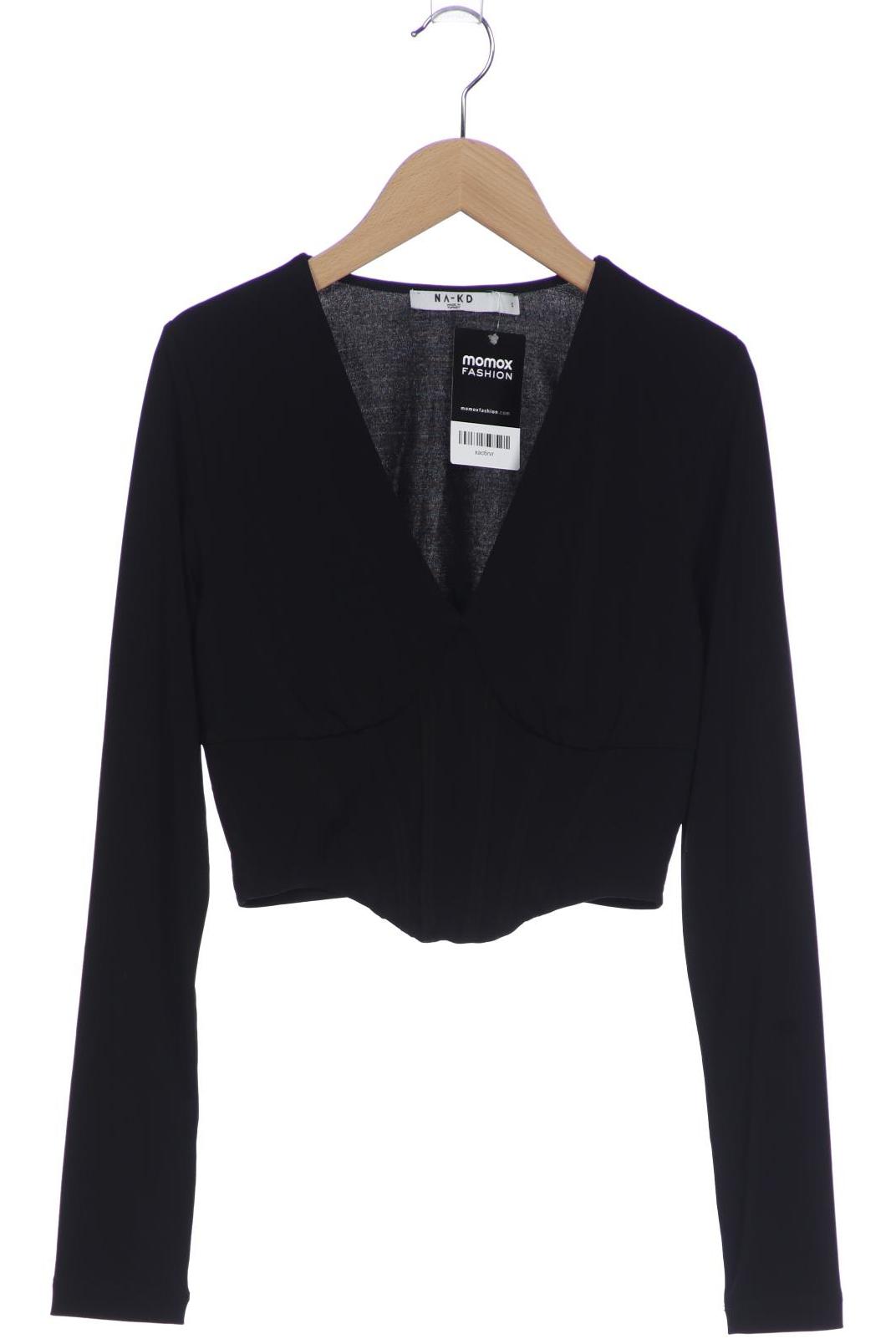 

Na-Kd Damen Langarmshirt, schwarz, Gr. 36